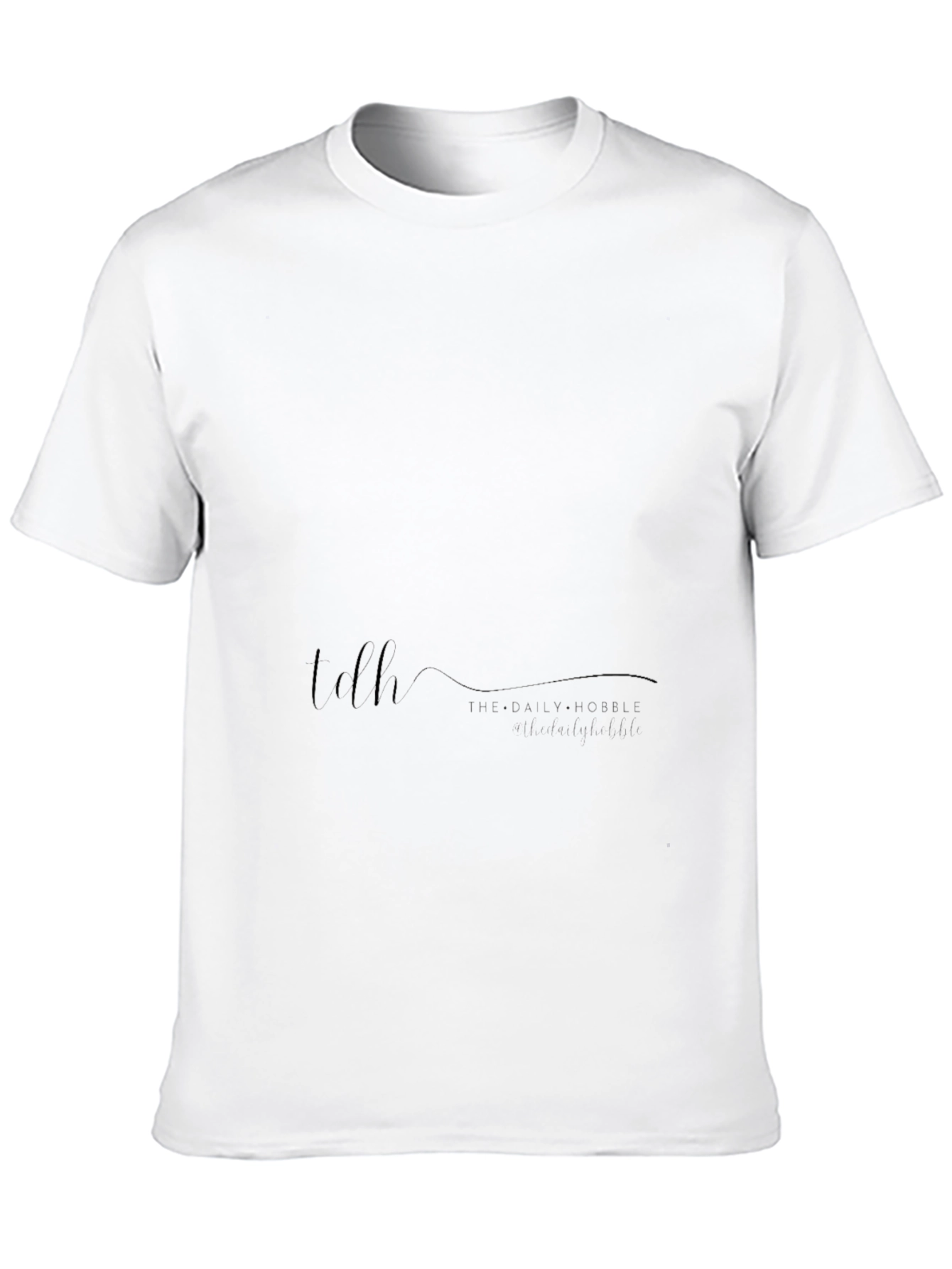 Mens Black Short Sleeve Casual T-Shirt