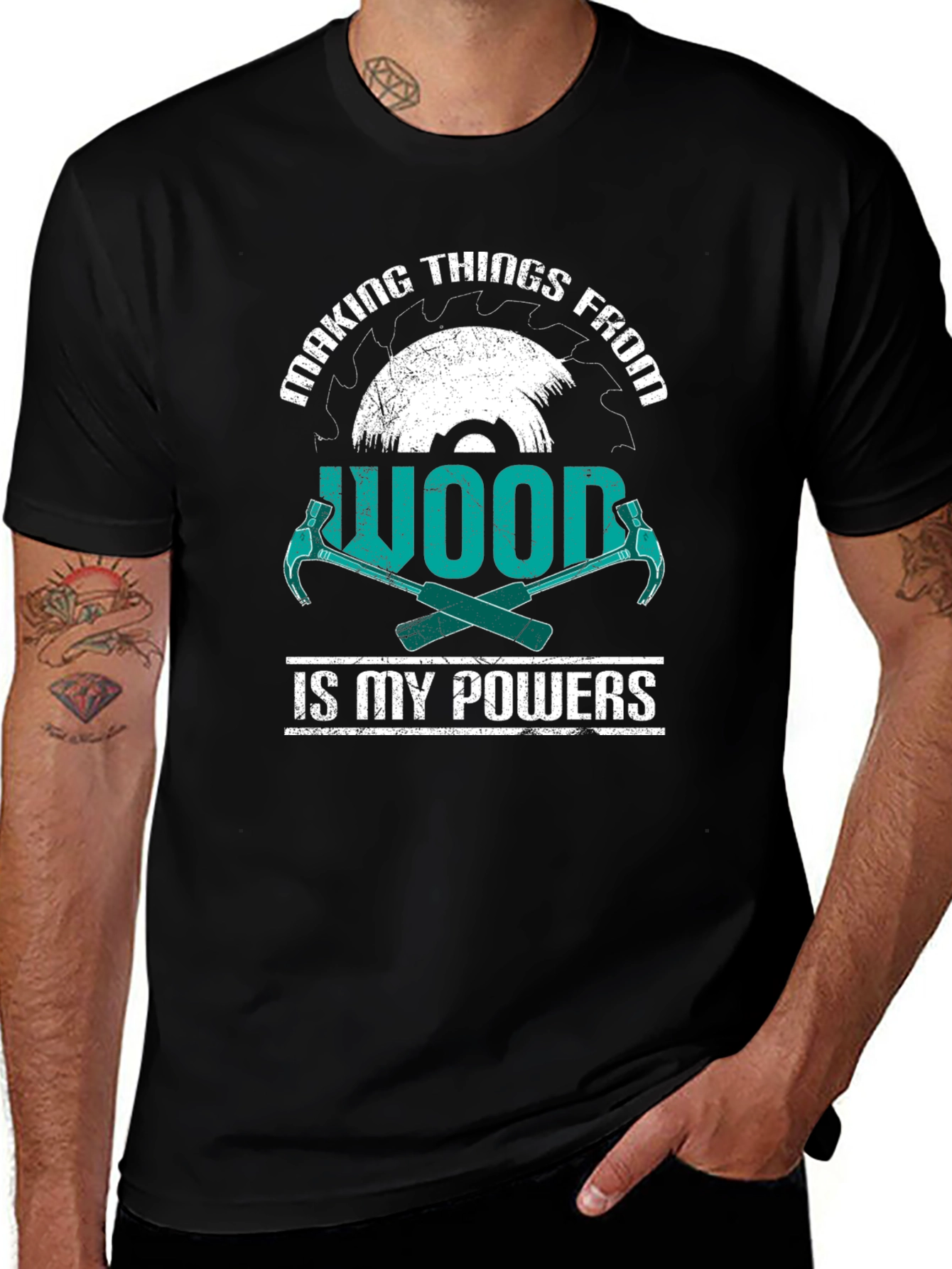 Woodworking Powers T-Shirt