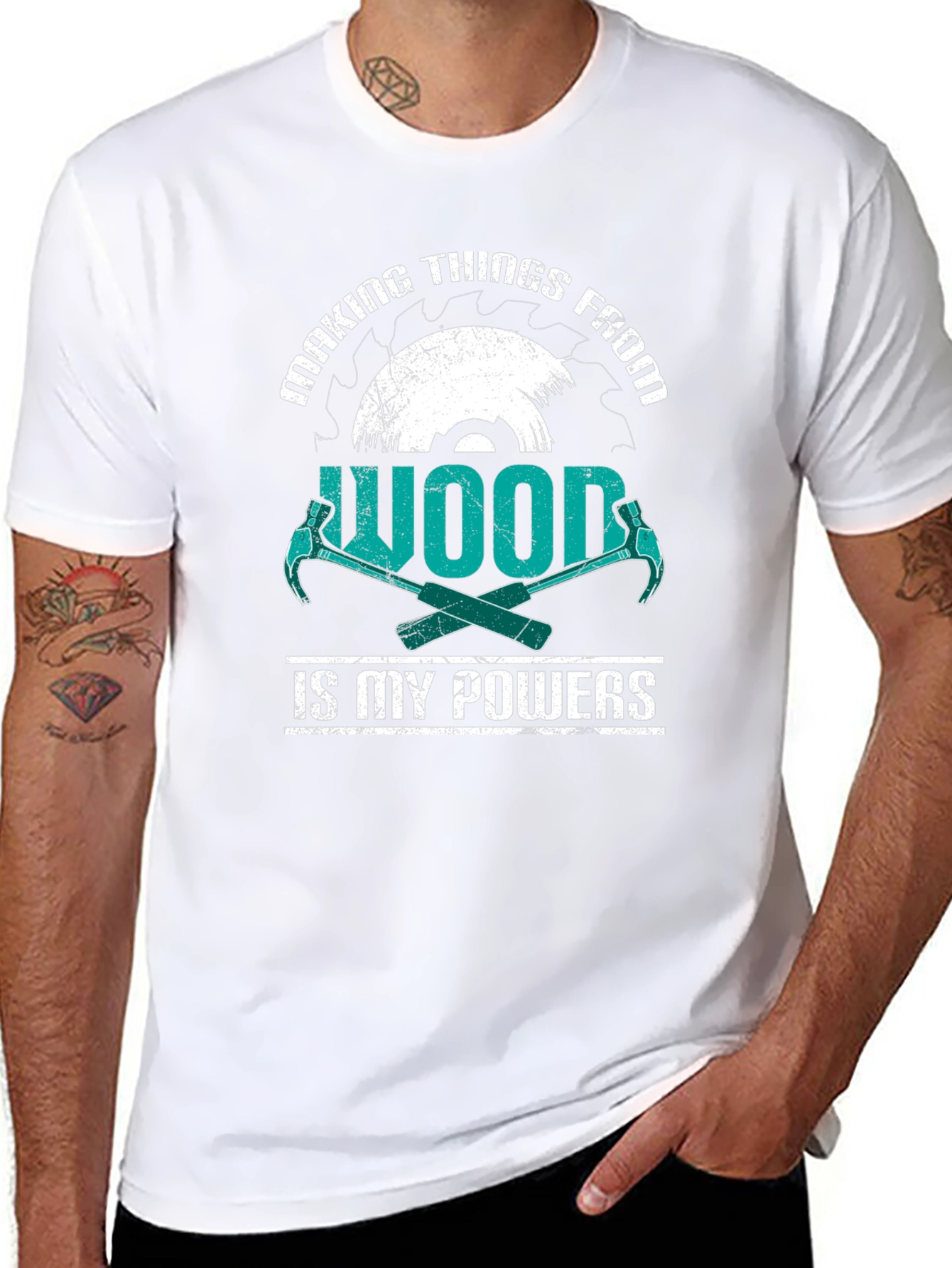 Woodworking Powers T-Shirt