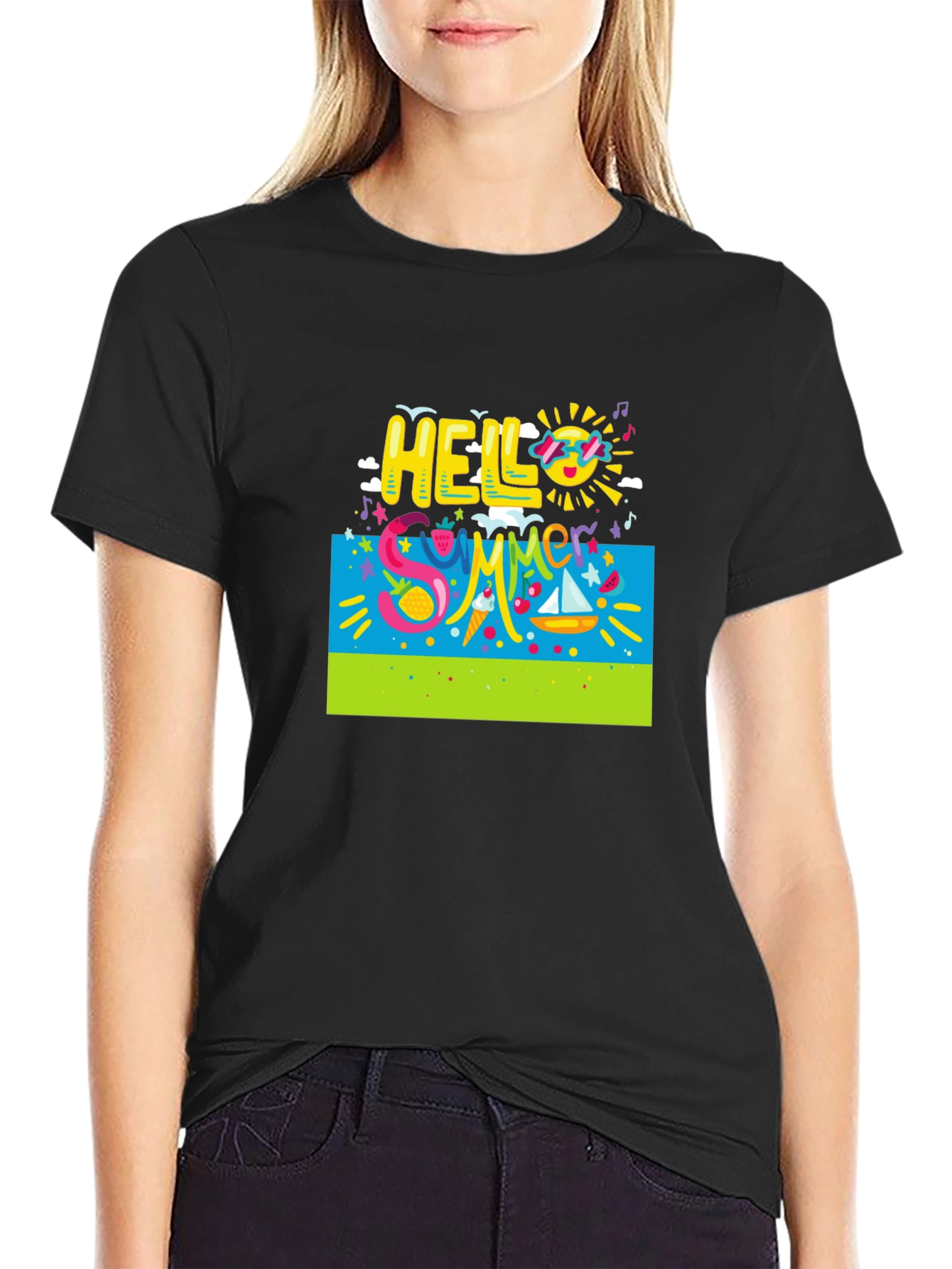 Hello Summer Graphic Tee