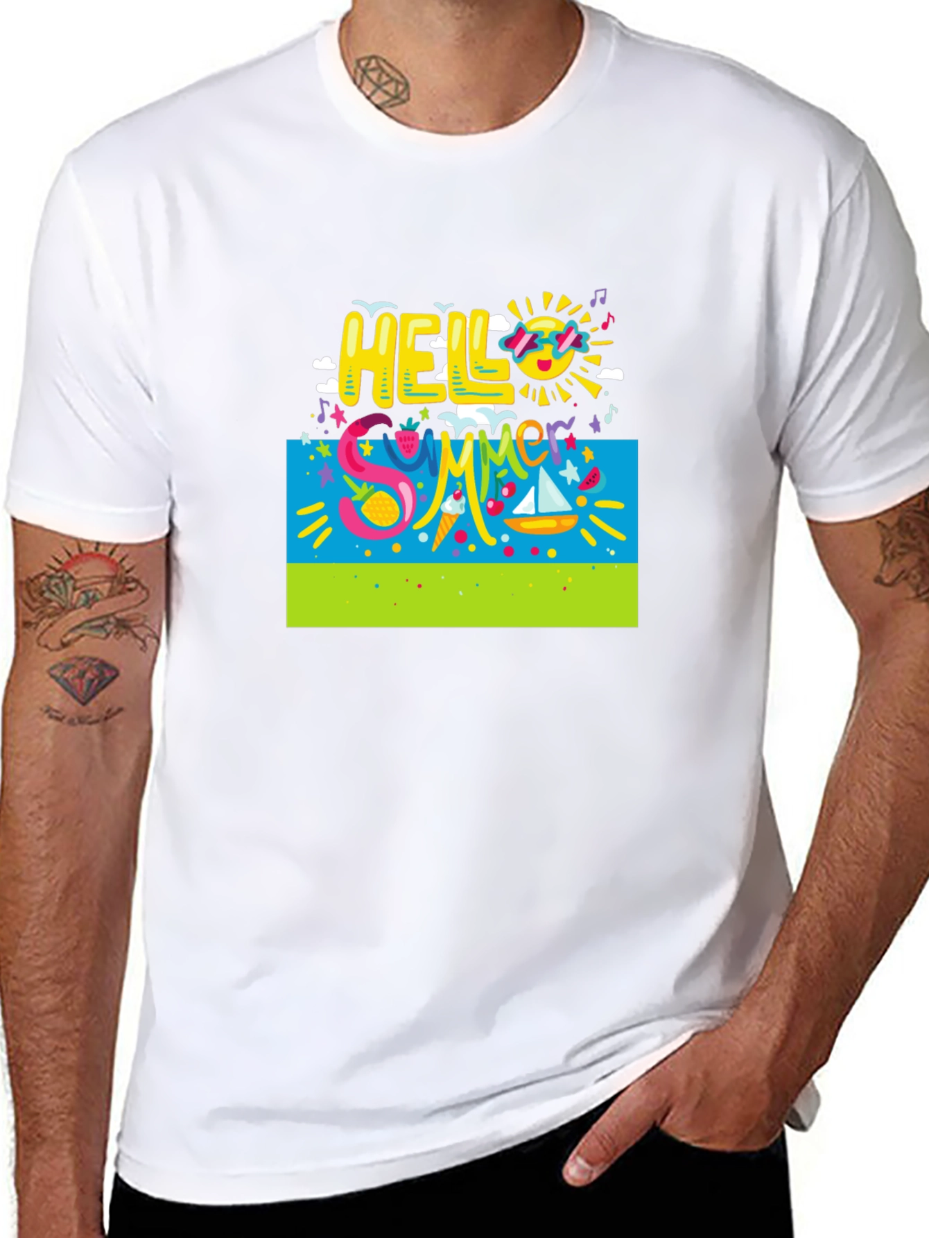 Hello Summer Graphic Tee