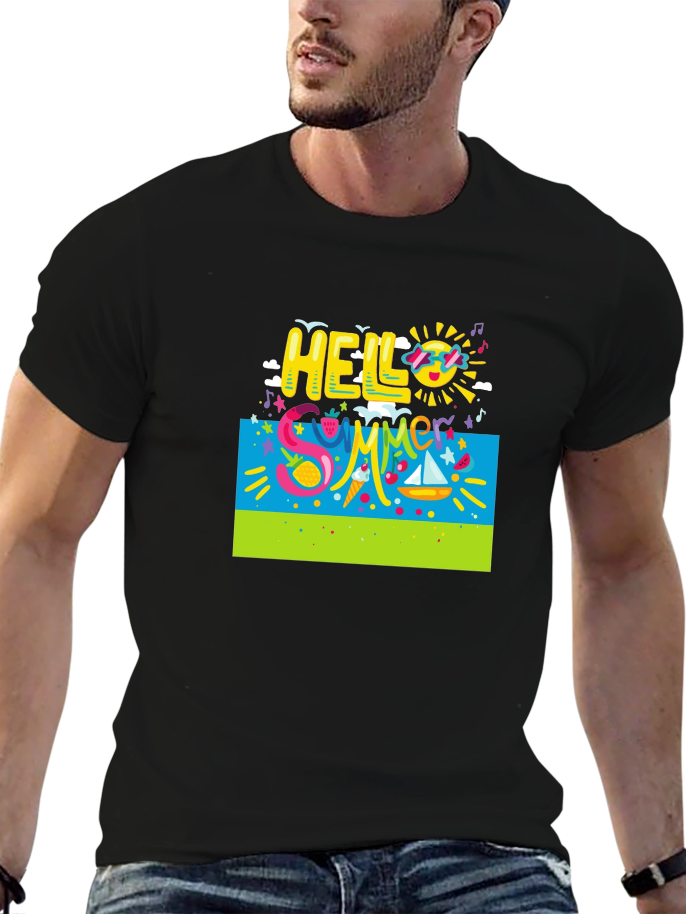 Hello Summer Graphic Tee