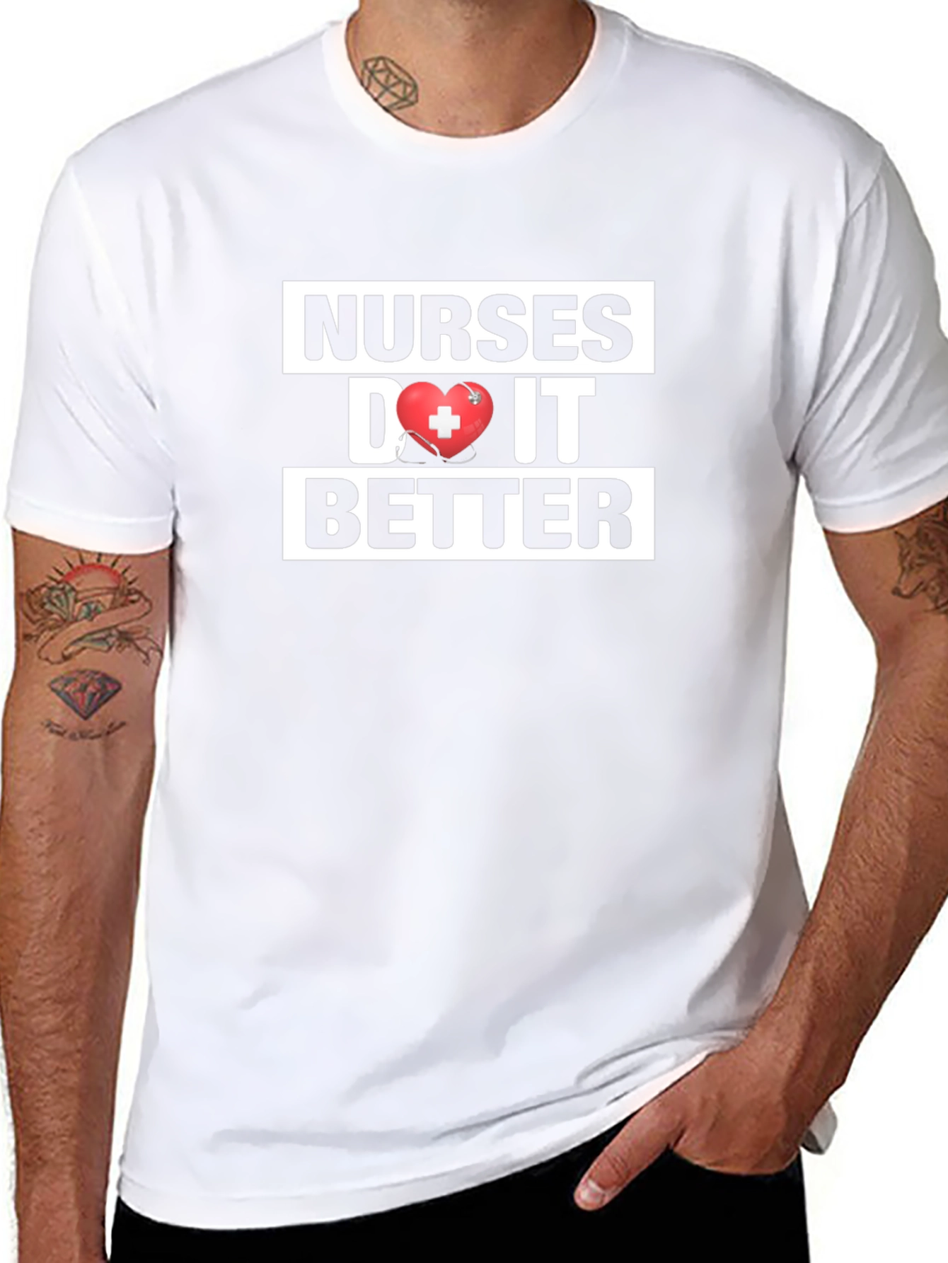 Nurses Do It Better Graphic T-Shirt
