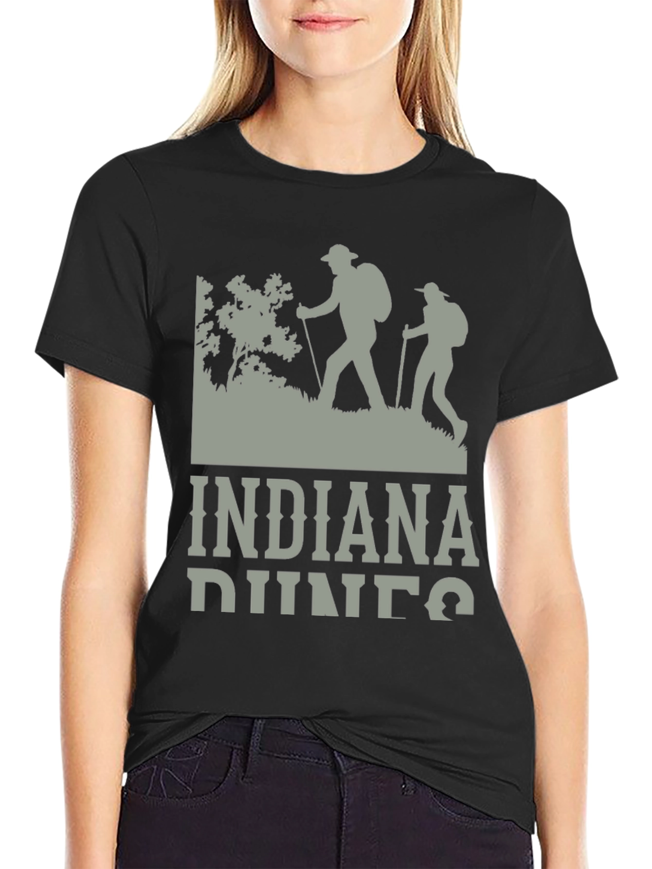 Indiana Dunes Hiking T-Shirt Outdoor Adventure Tee