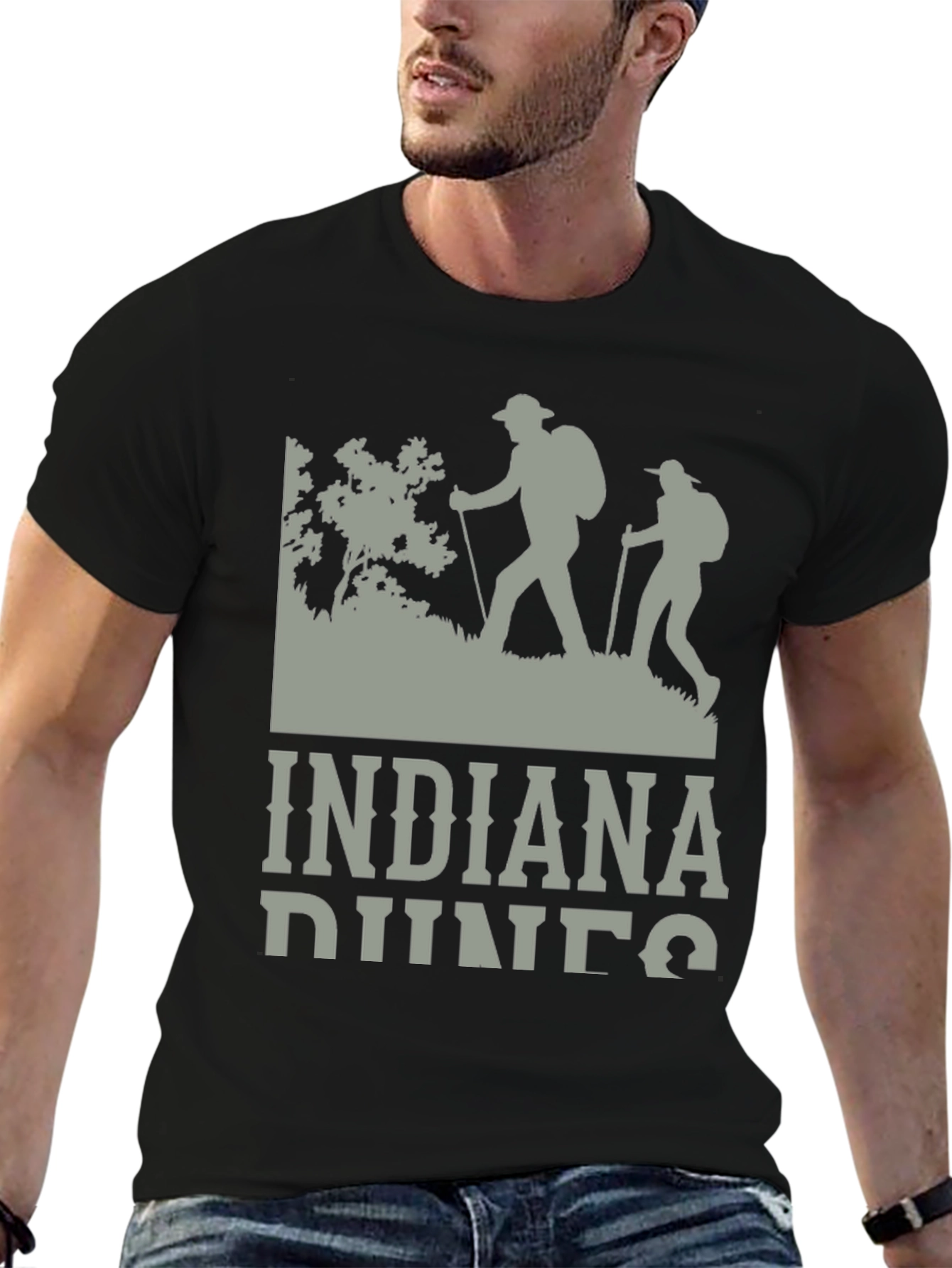 Indiana Dunes Hiking T-Shirt Outdoor Adventure Tee