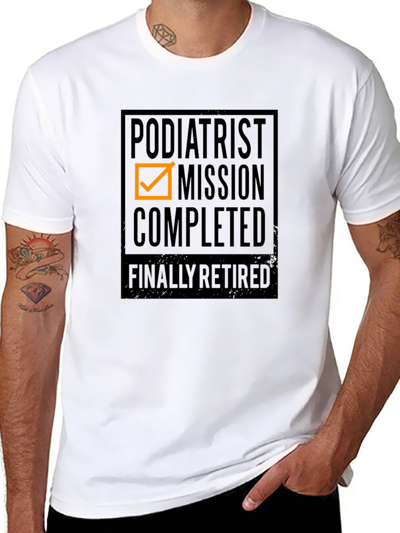 Podiatrist Mission Completed T-Shirt