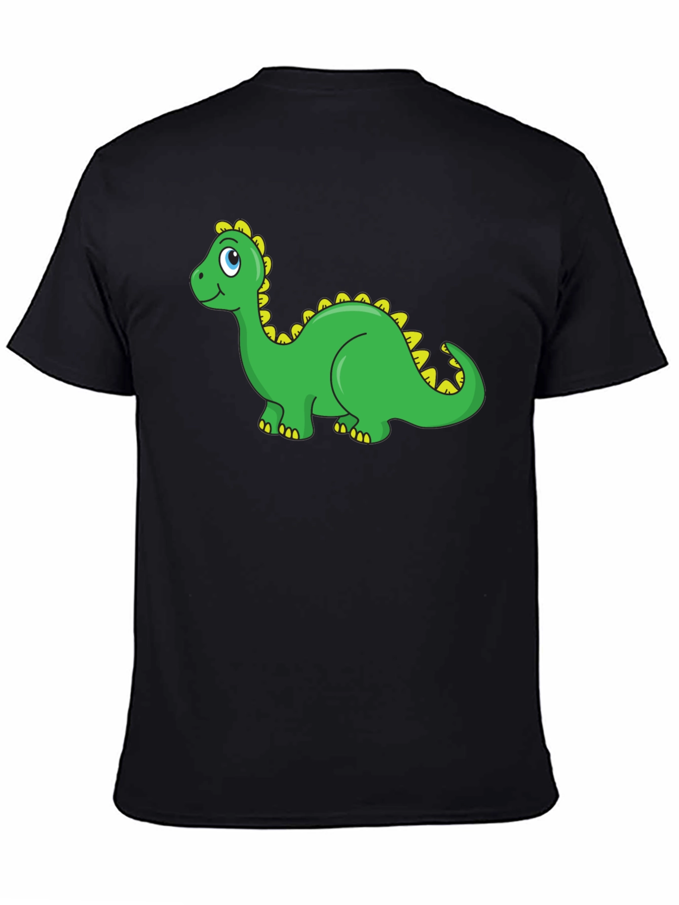 Dino Graphic Tee - Black Casual Shirt