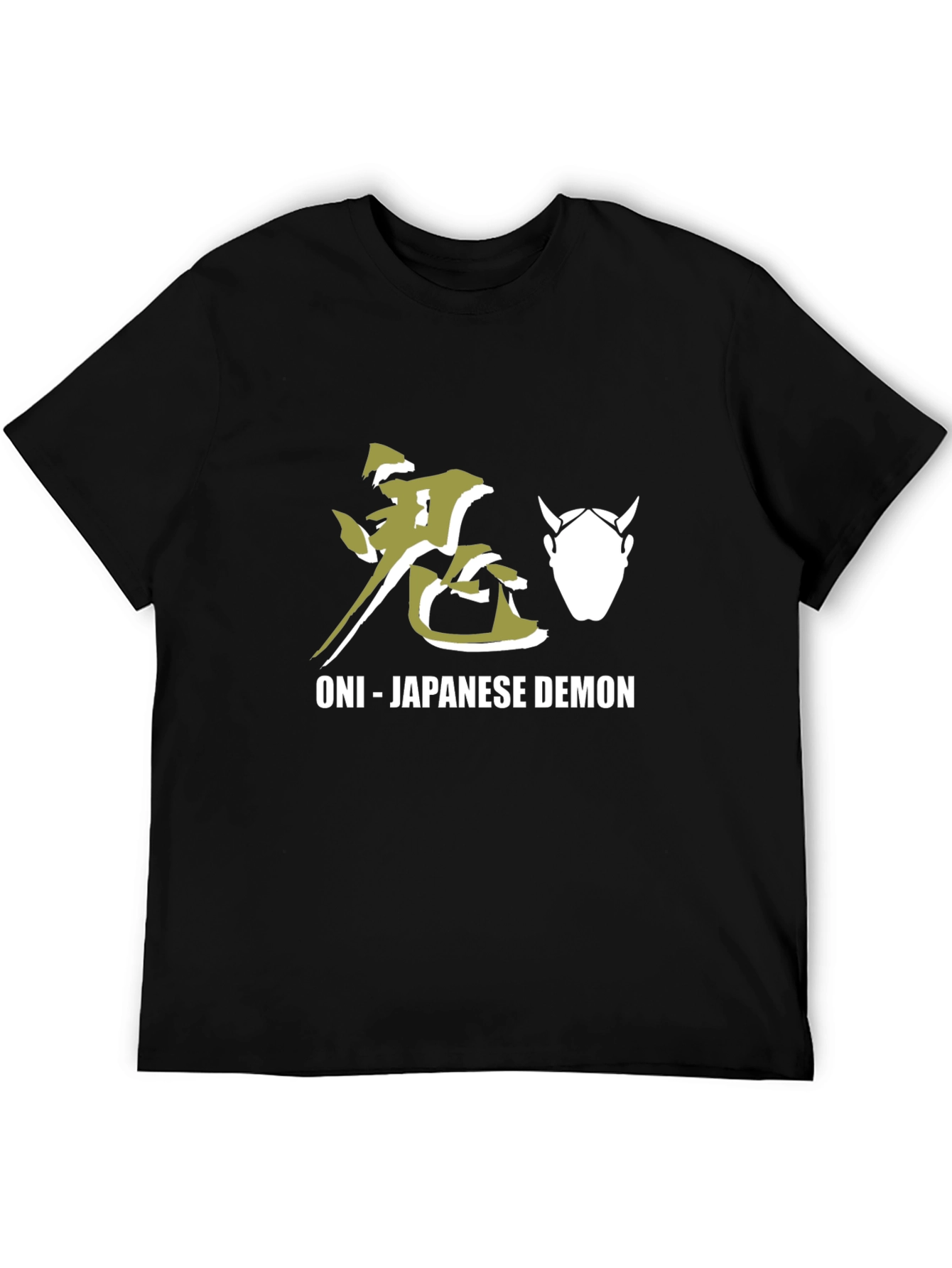 Oni Japanese Demon Black T-Shirt