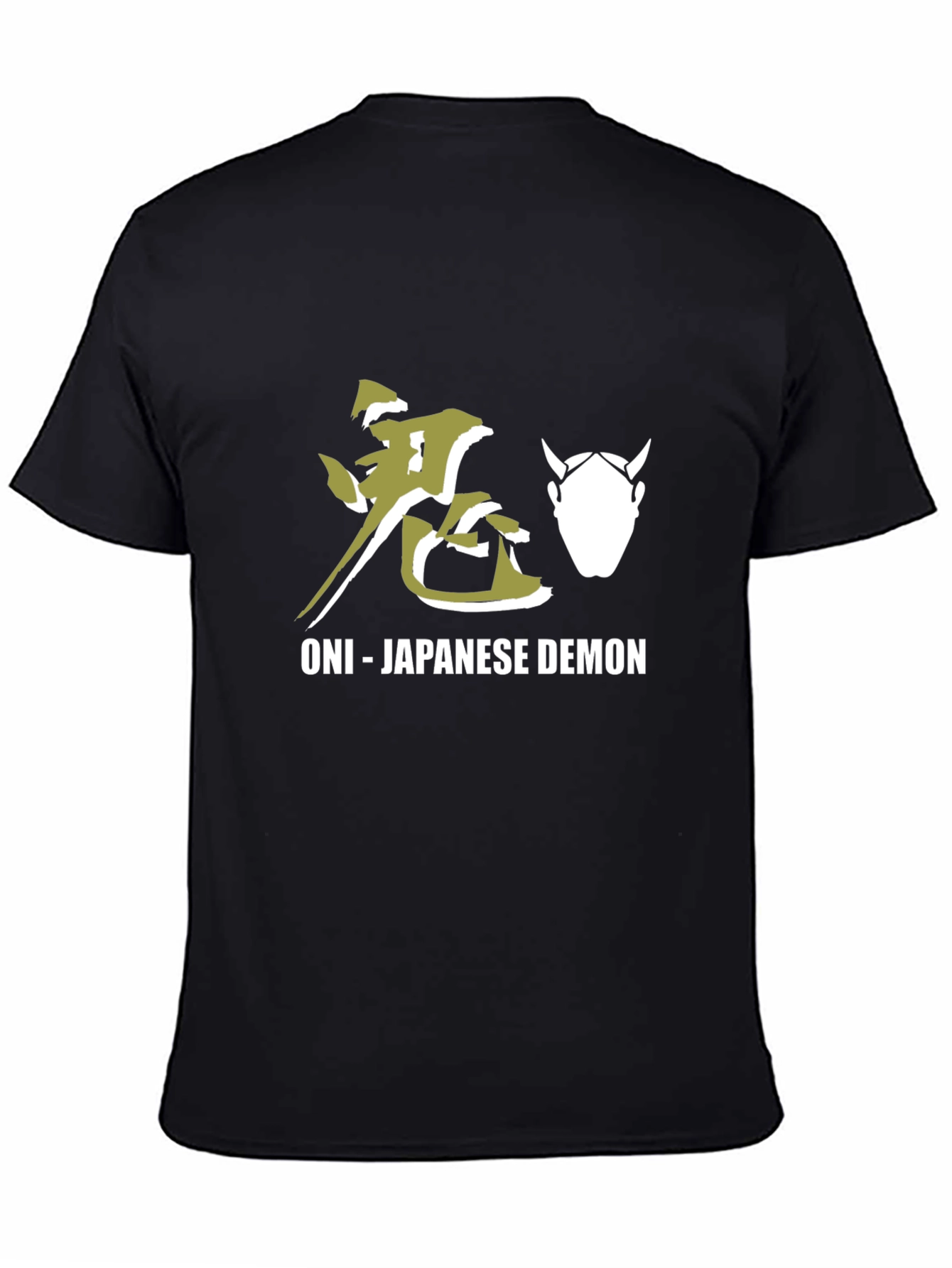 Oni Japanese Demon Black T-Shirt