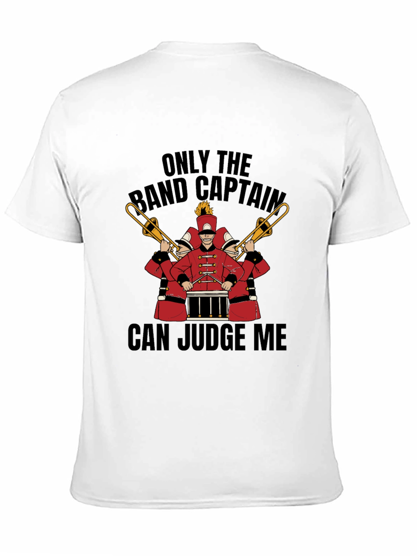 Band Captain Judge Me Graphic T-Shirt