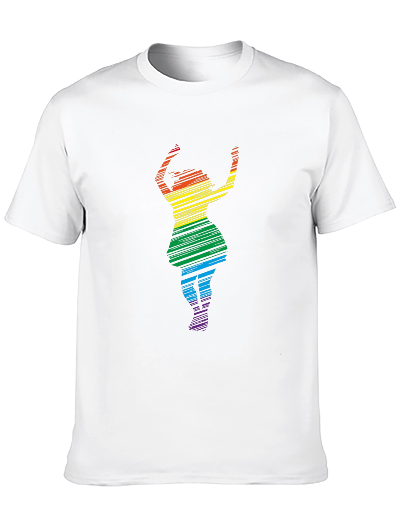 Rainbow Dancer Black T-Shirt