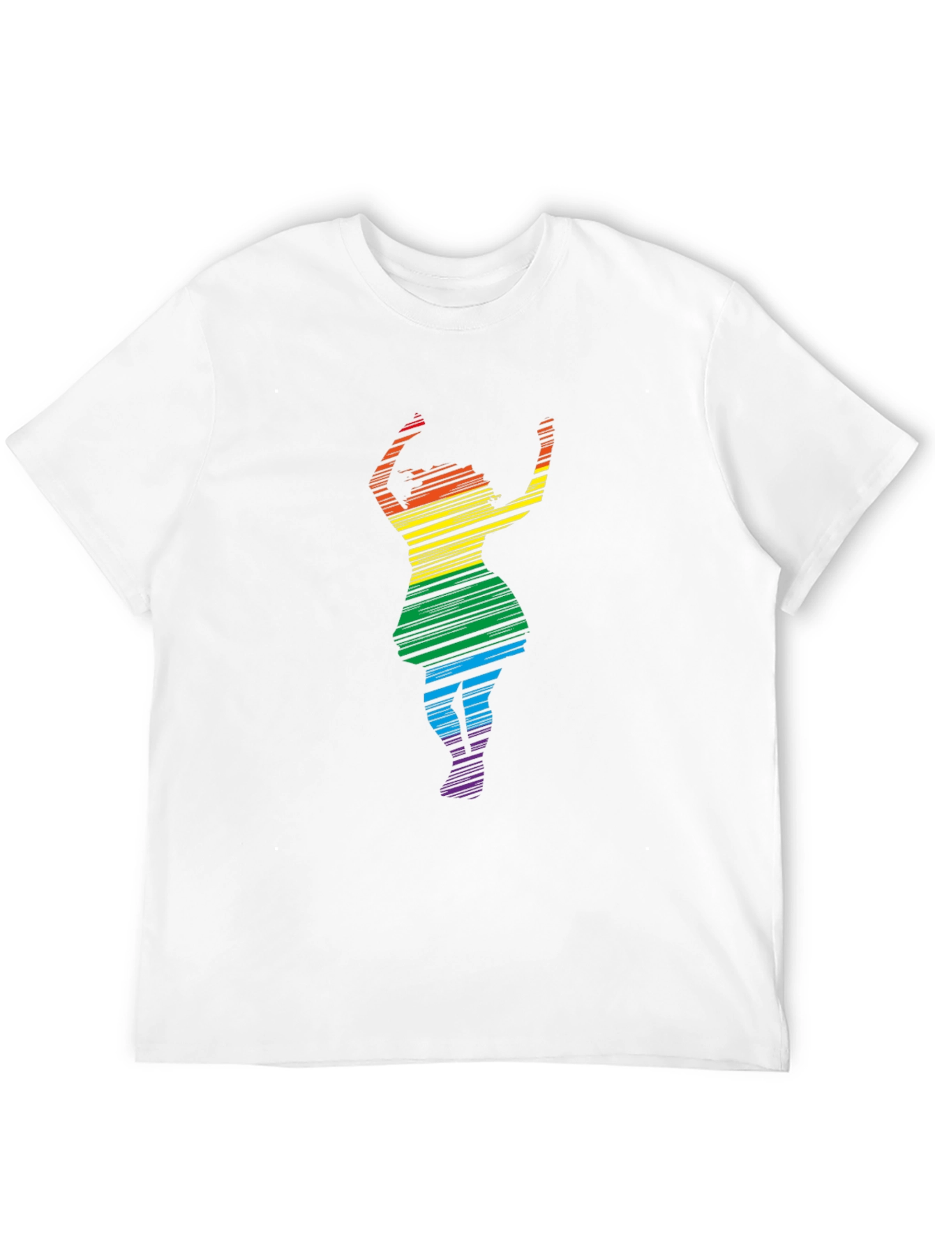 Rainbow Dancer Black T-Shirt