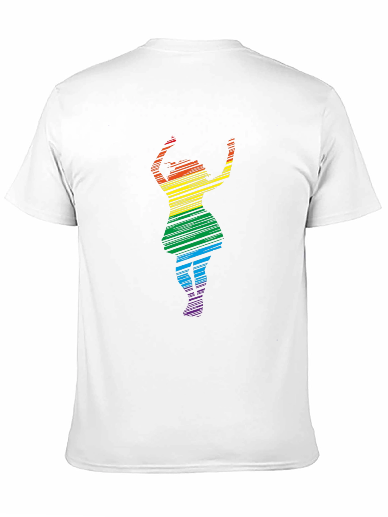 Rainbow Dancer Black T-Shirt