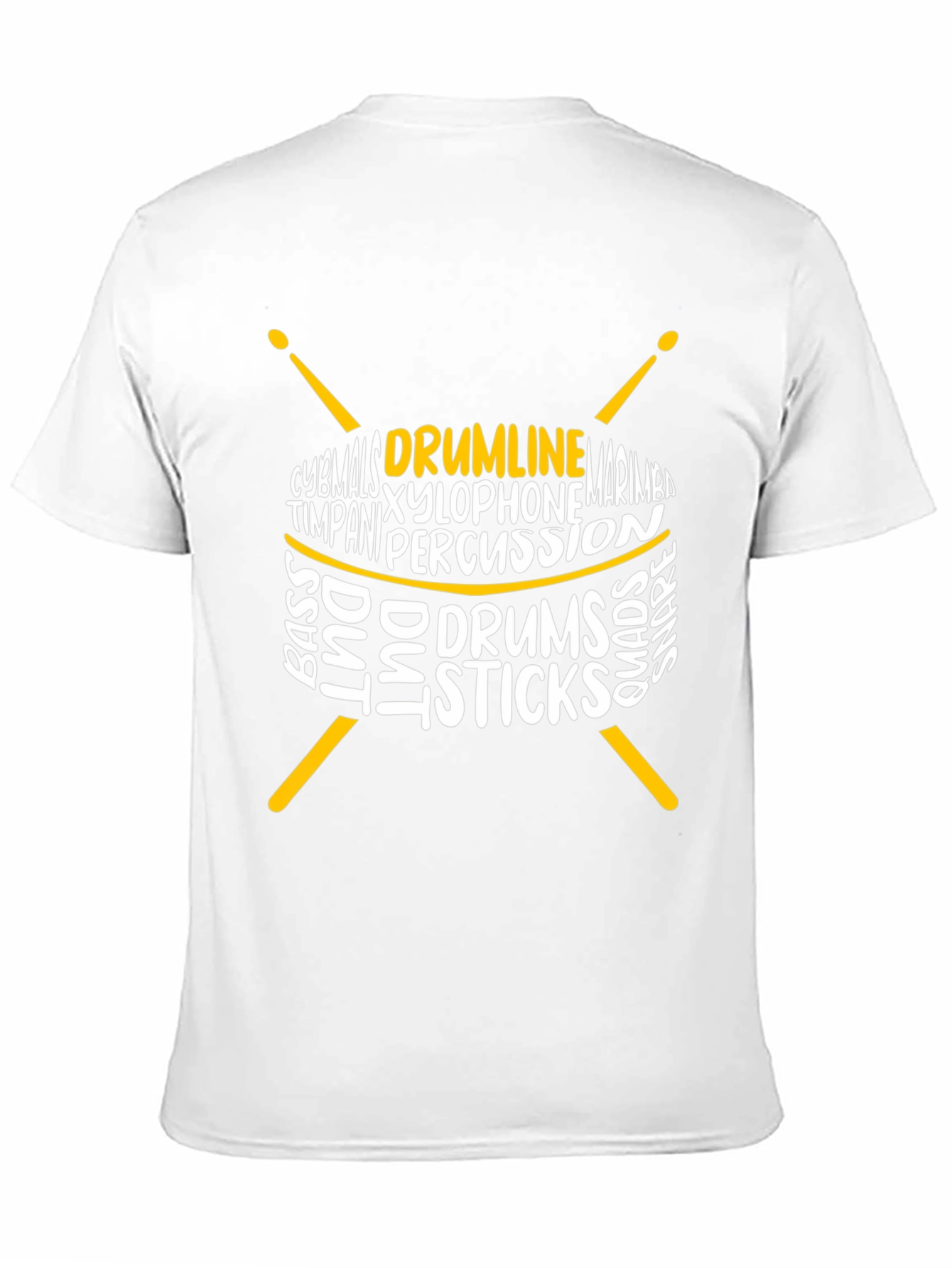 Drumline Percussionist Graphic Tee