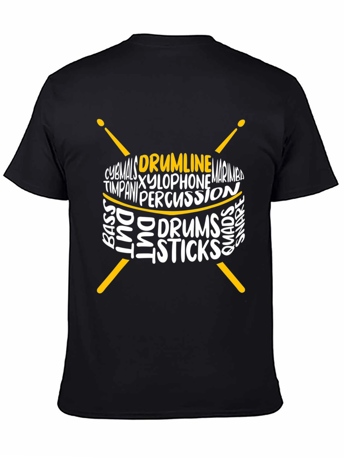 Drumline Percussionist Graphic Tee