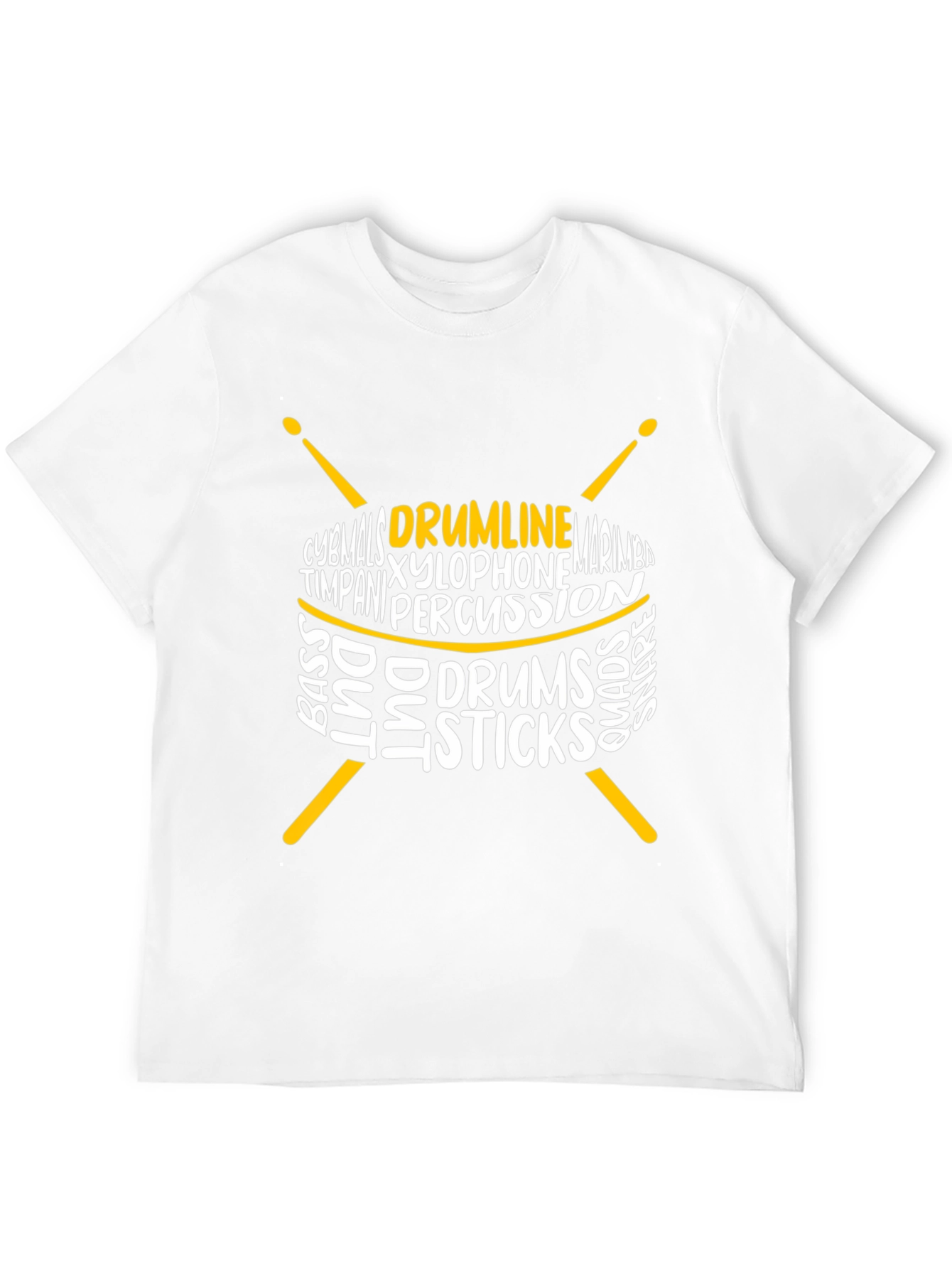 Drumline Percussionist Graphic Tee