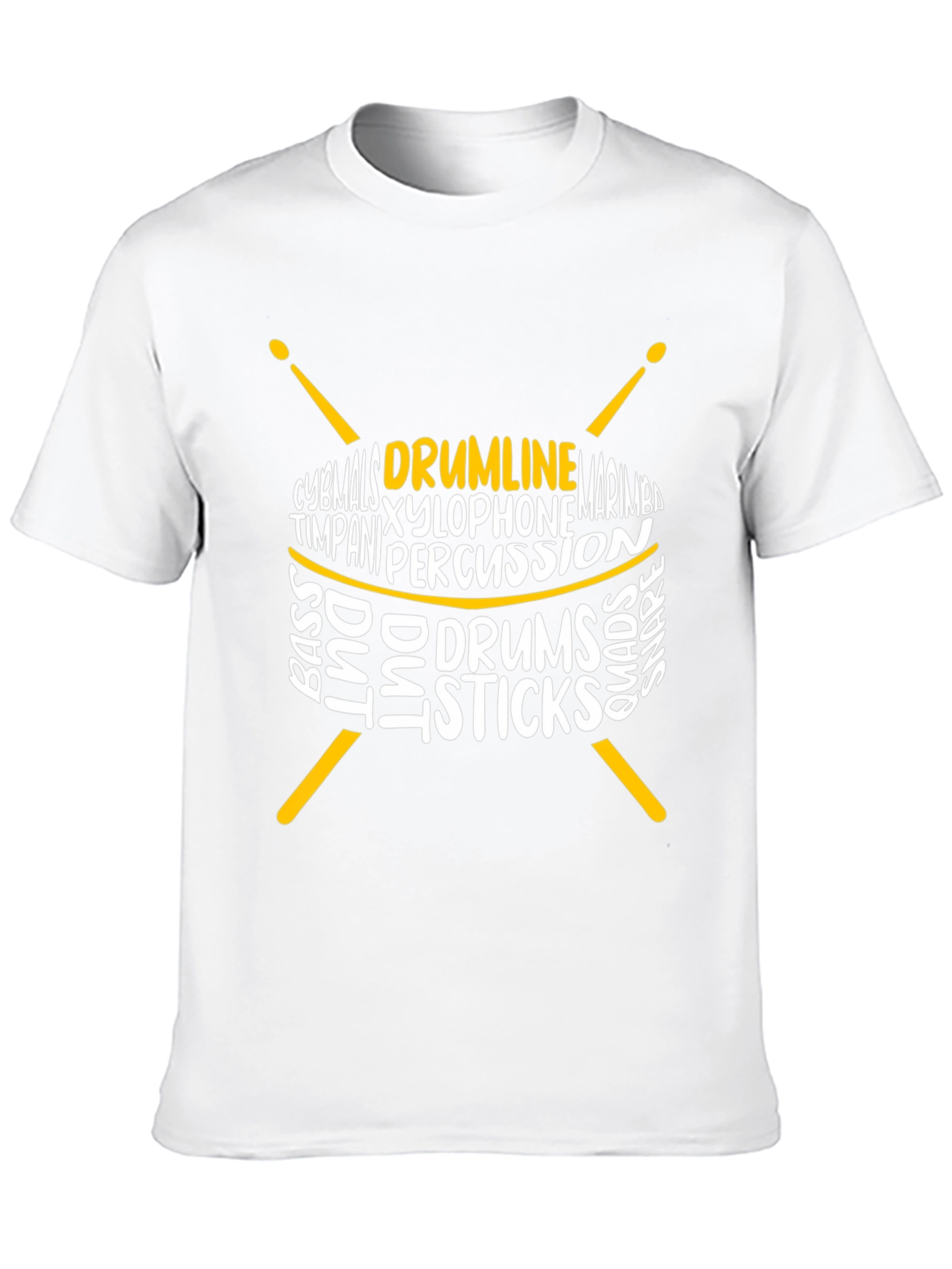 Drumline Percussionist Graphic Tee
