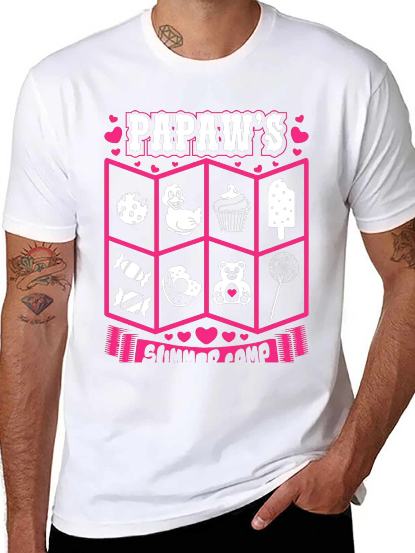 Papaws Summer Camp T-Shirt