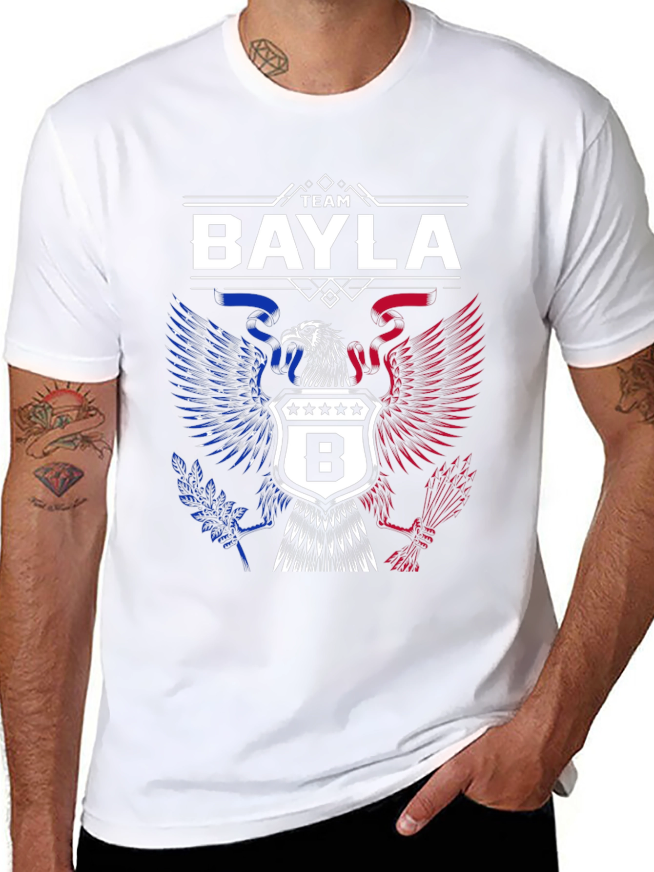 Team Bayla Patriotic Eagle T-Shirt