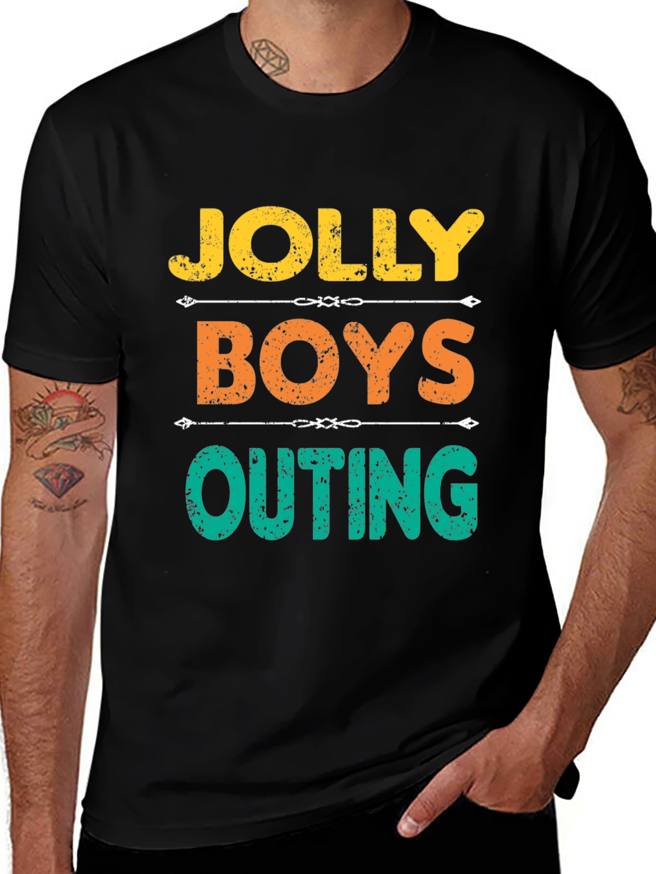 Jolly Boys Outing Graphic Tee - Black