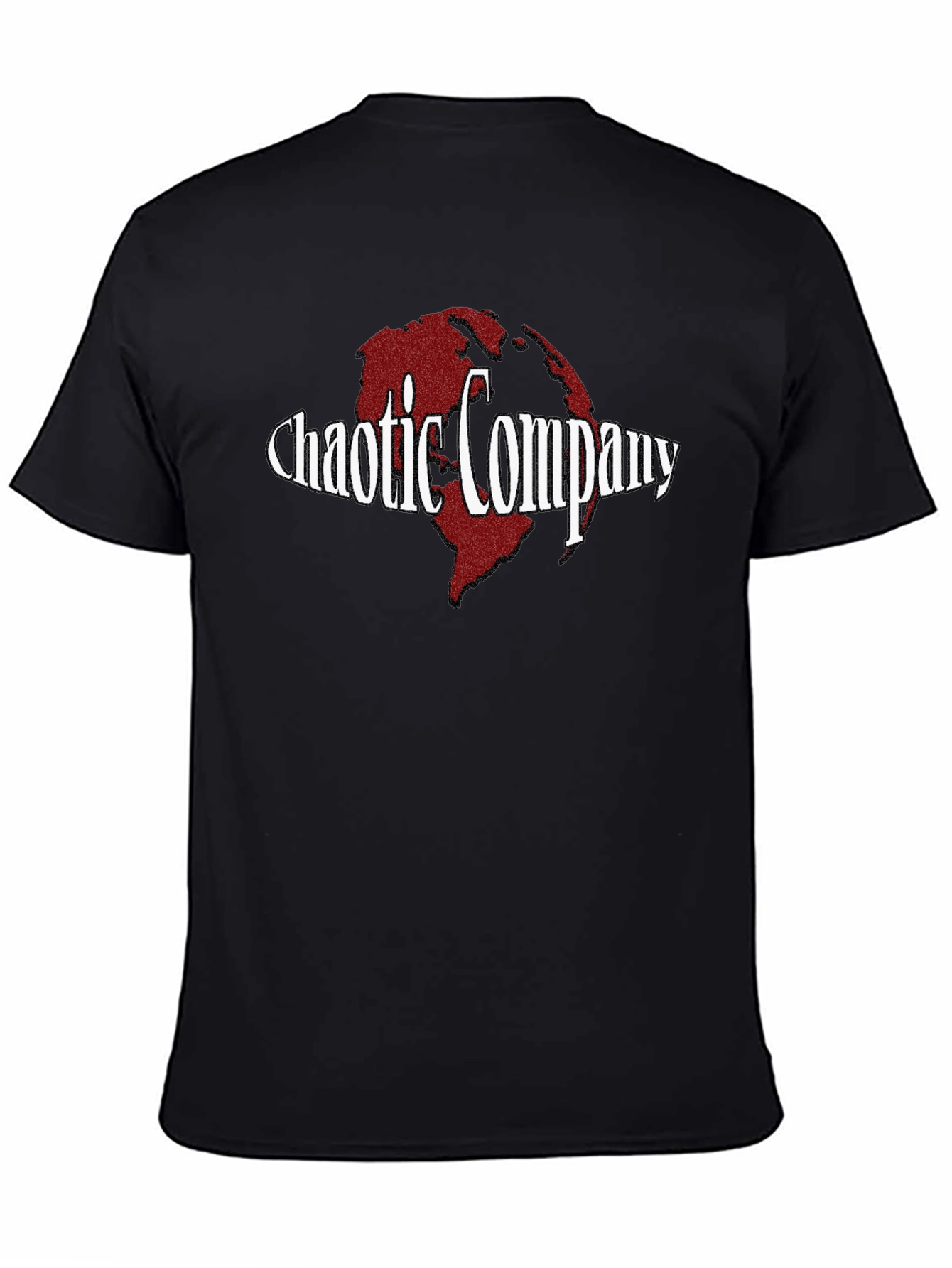 Chaotic Company Black Graphic Tee