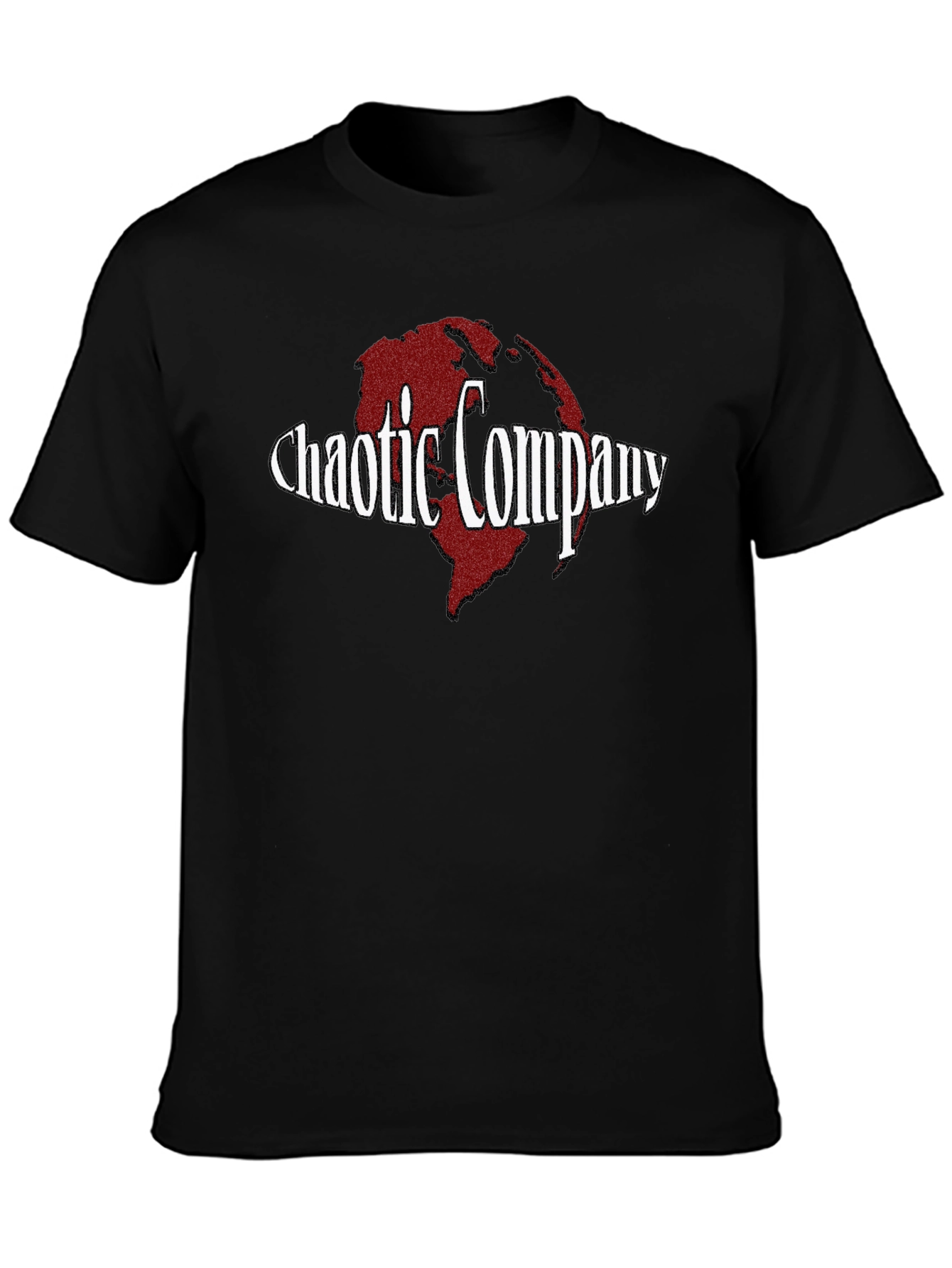 Chaotic Company Black Graphic Tee
