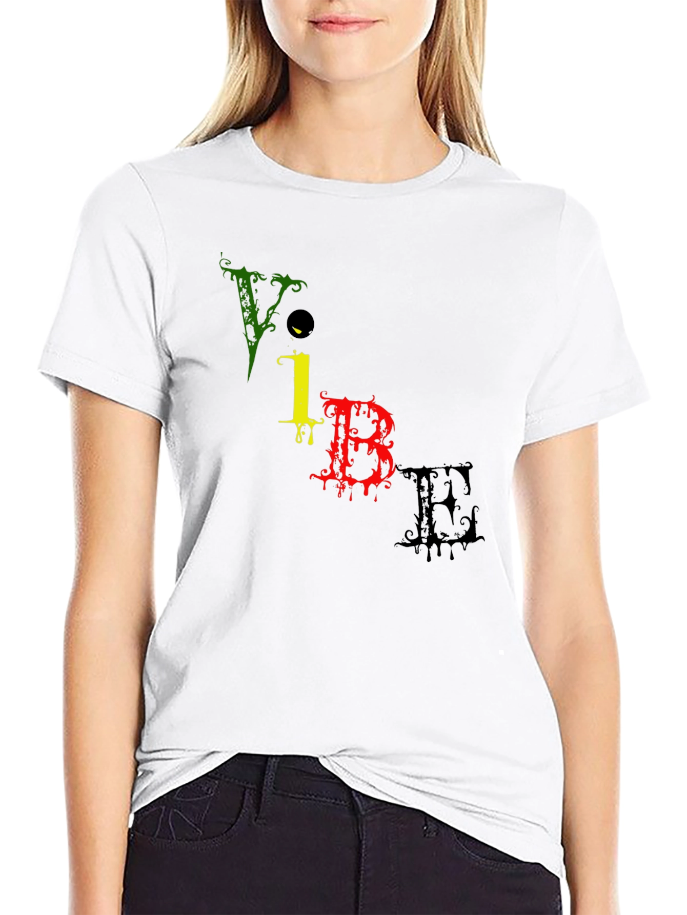 Vibe Graphic Tee - Black