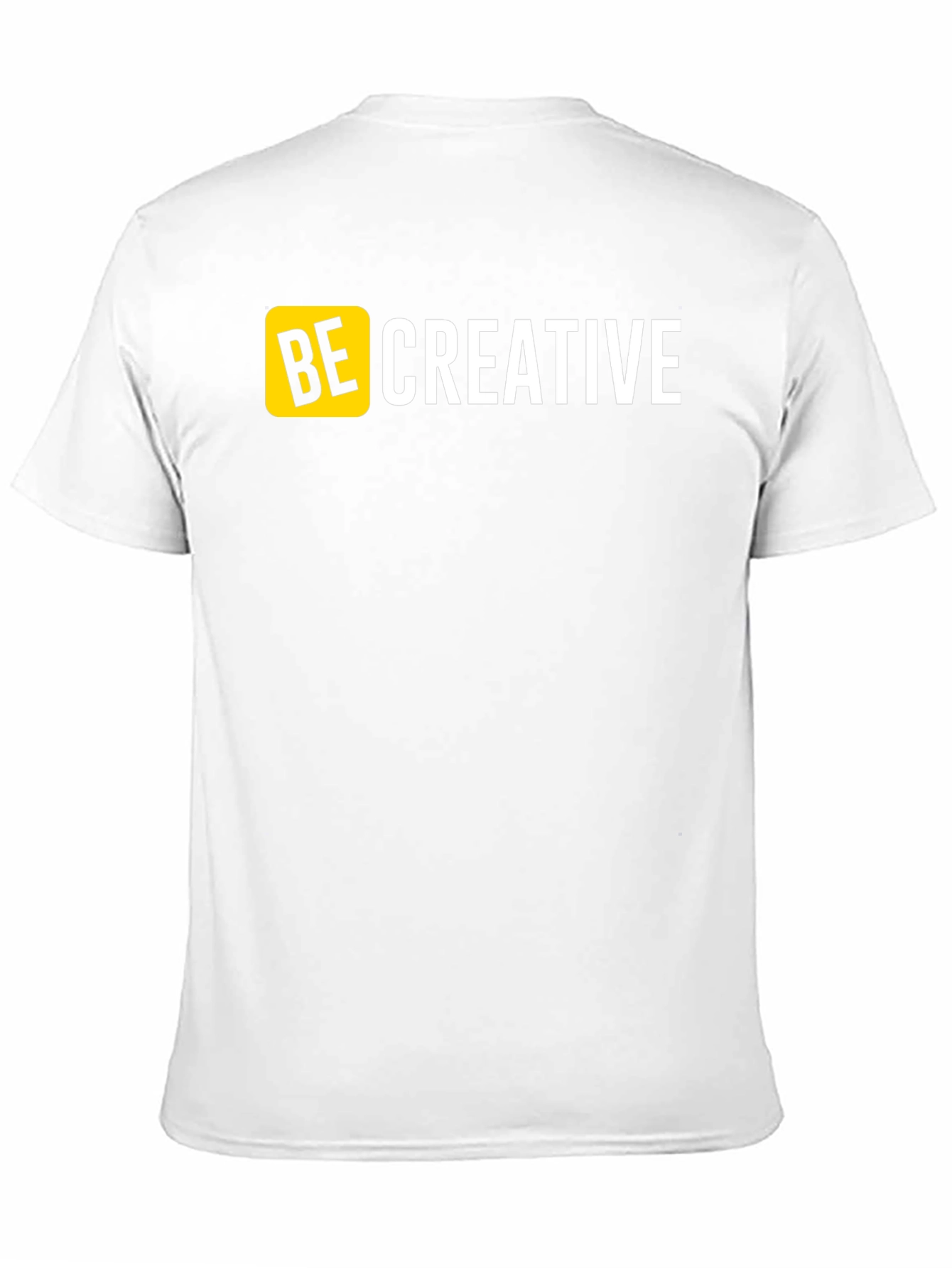 Be Creative Graphic T-Shirt - Mens Black Tee