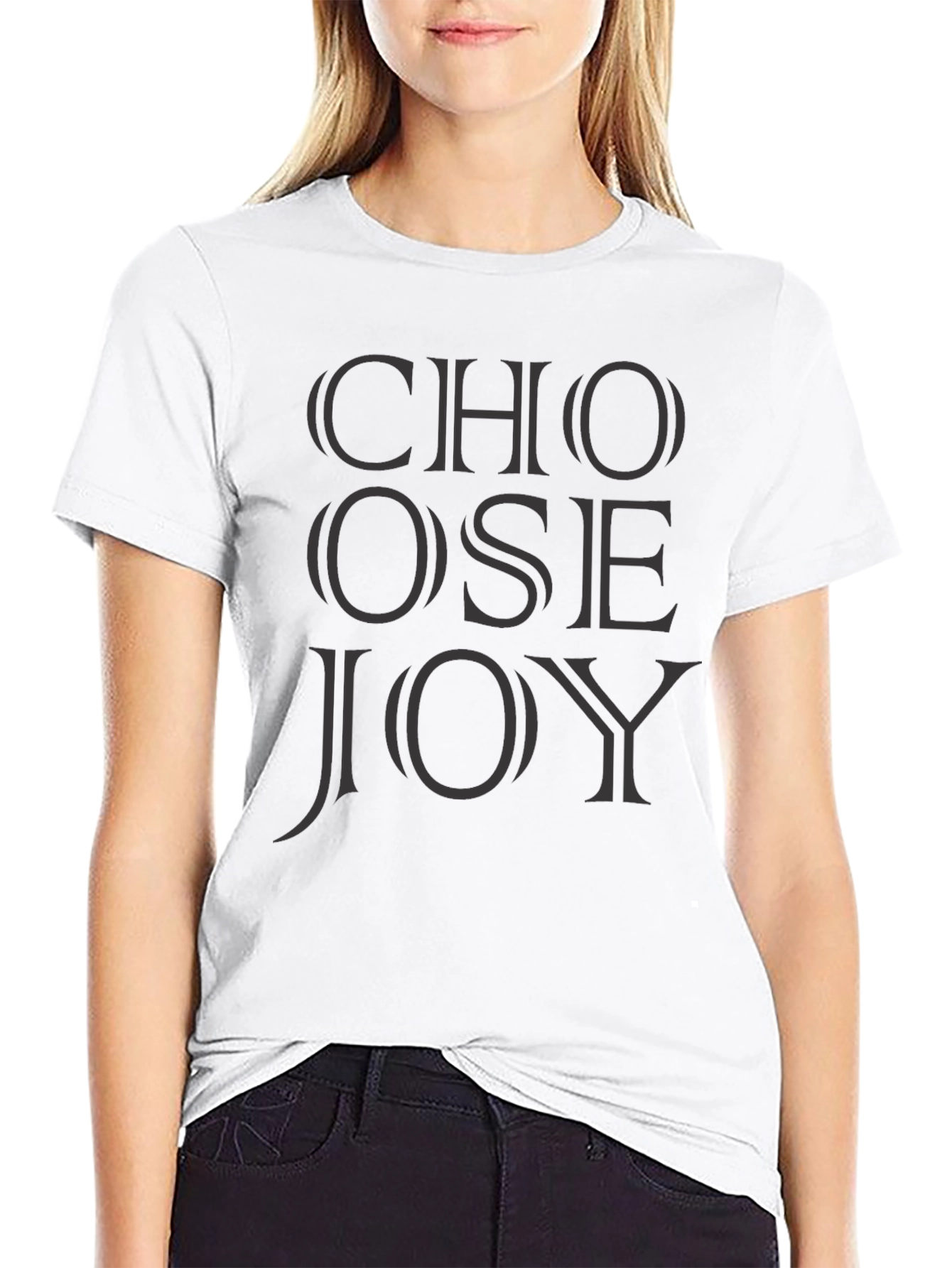 Choose Joy T-Shirt - Dark Graphic Tee