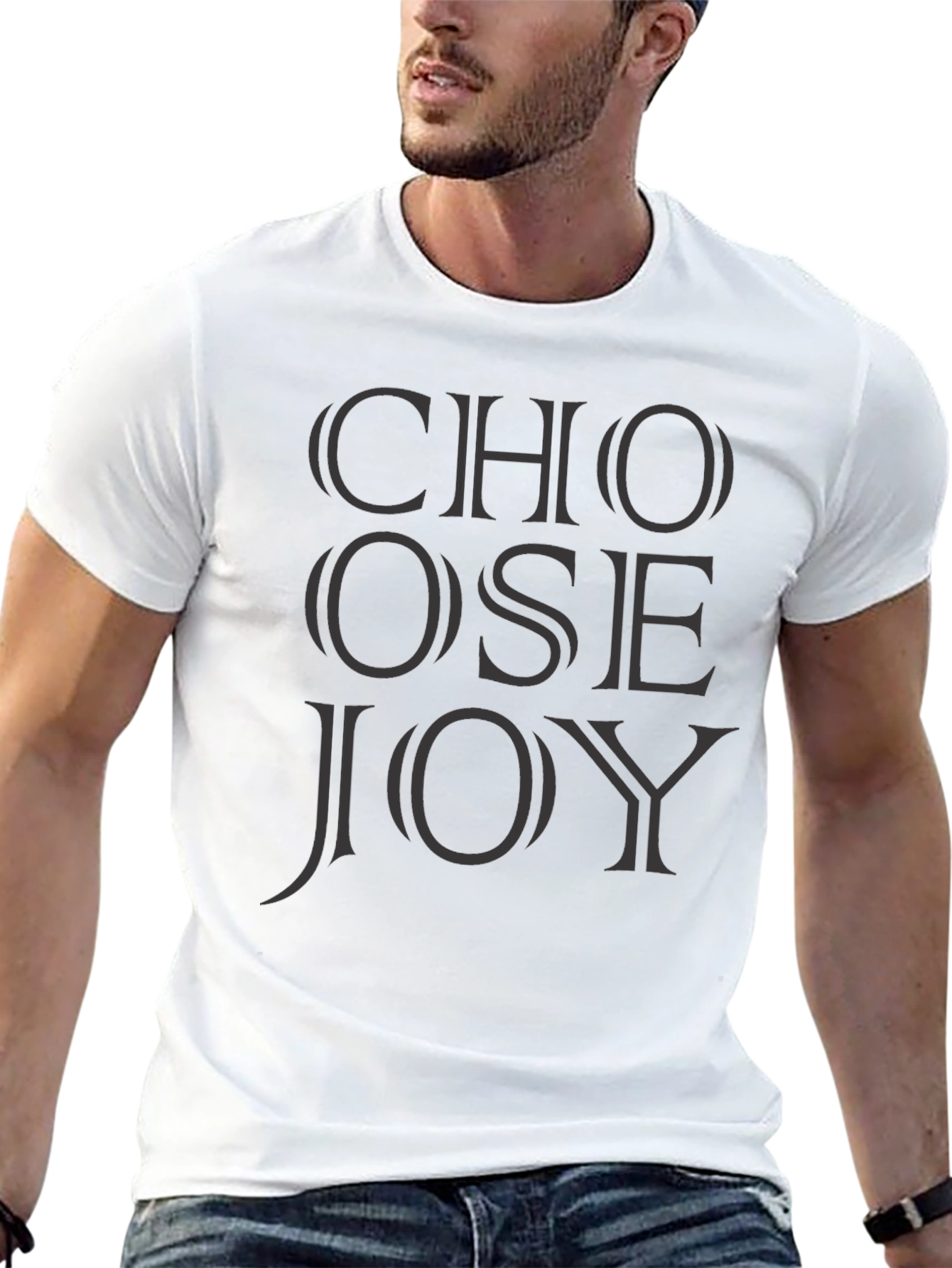 Choose Joy T-Shirt - Dark Graphic Tee