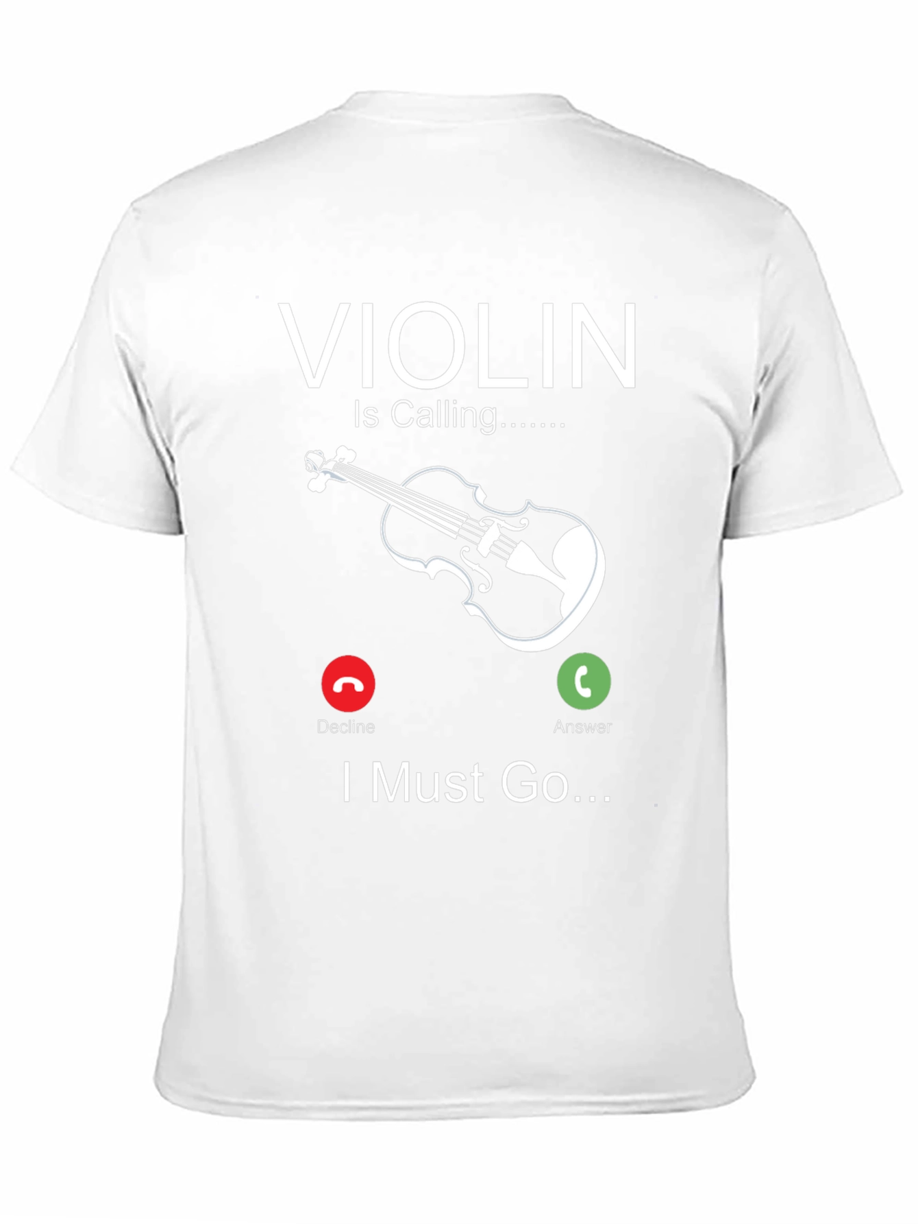 Violin is Calling Funny Music T-Shirt