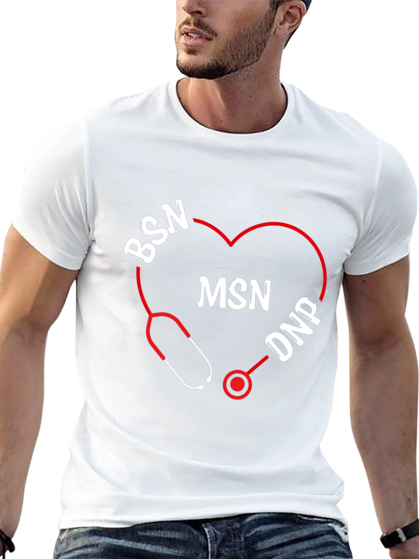 Nurse Degree T-Shirt: BSN MSN DNP