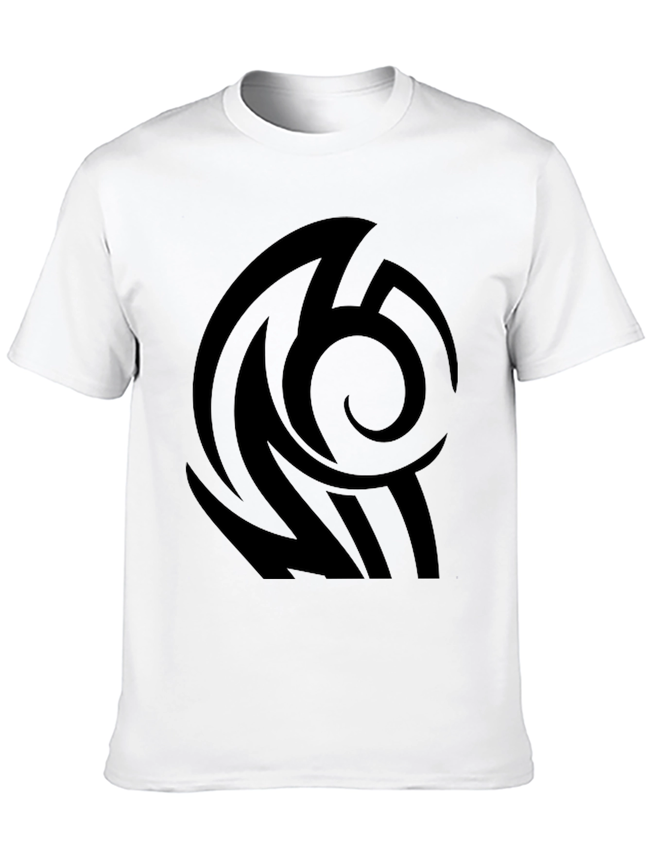 Tribal Graphic Black T-Shirt - Stylish and Edgy