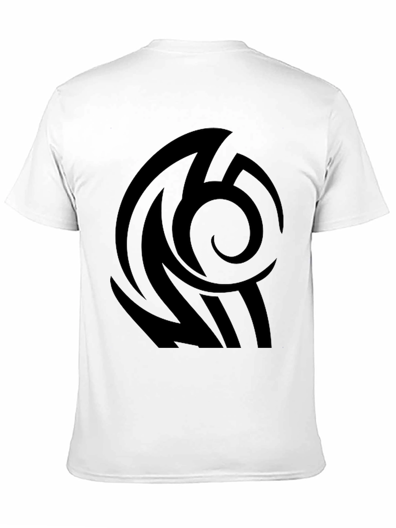 Tribal Graphic Black T-Shirt - Stylish and Edgy