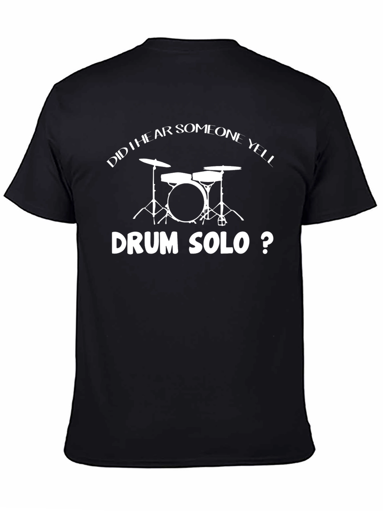 Drum Solo Graphic T-Shirt - Musician Tee