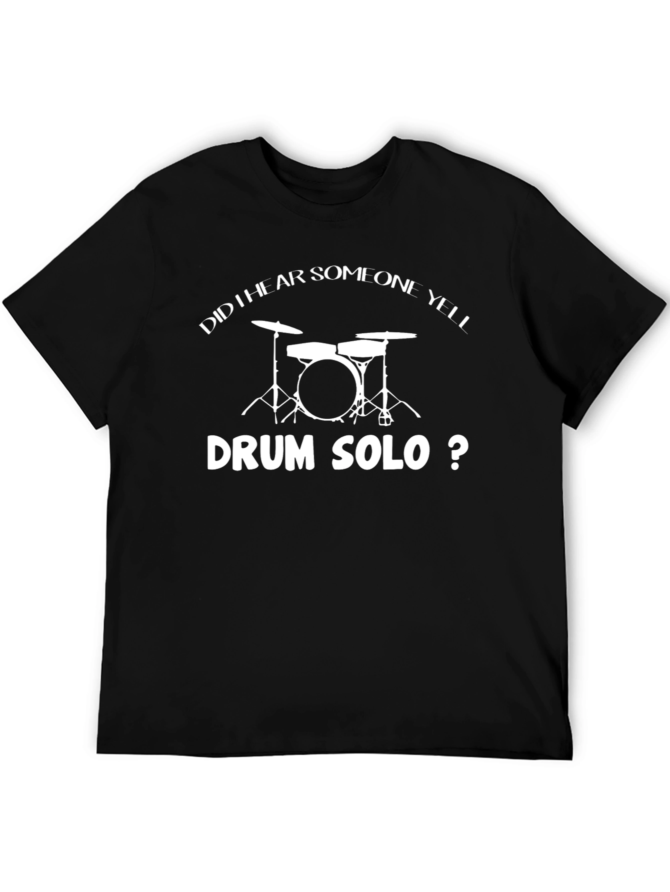 Drum Solo Graphic T-Shirt - Musician Tee