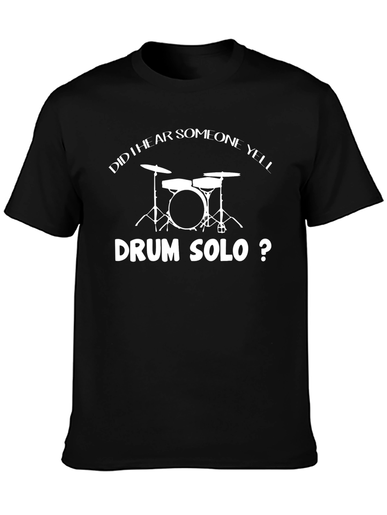 Drum Solo Graphic T-Shirt - Musician Tee