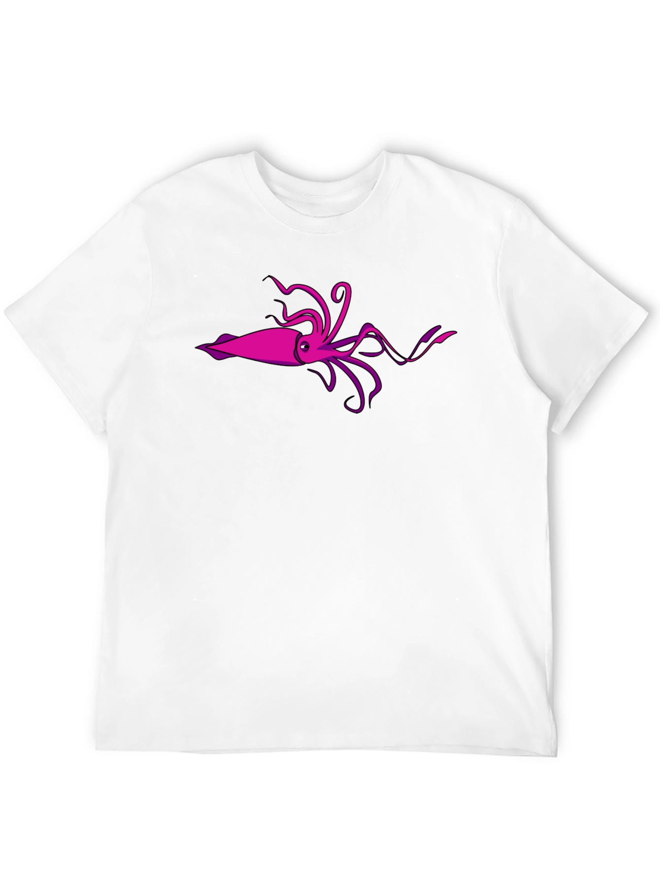 Squid Graphic T-Shirt - Black Cotton Tee