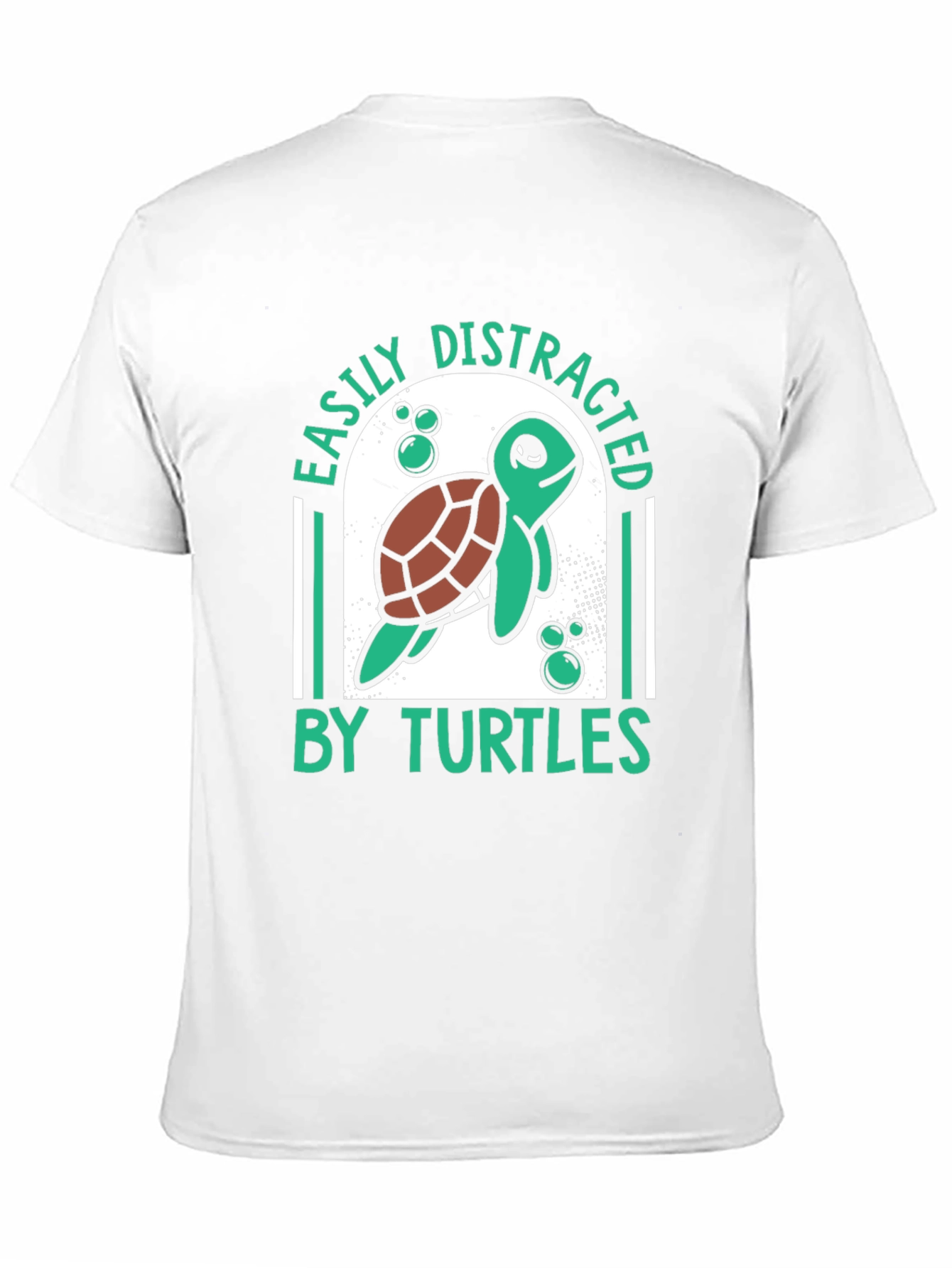 Easily Distracted By Turtles Graphic T-Shirt