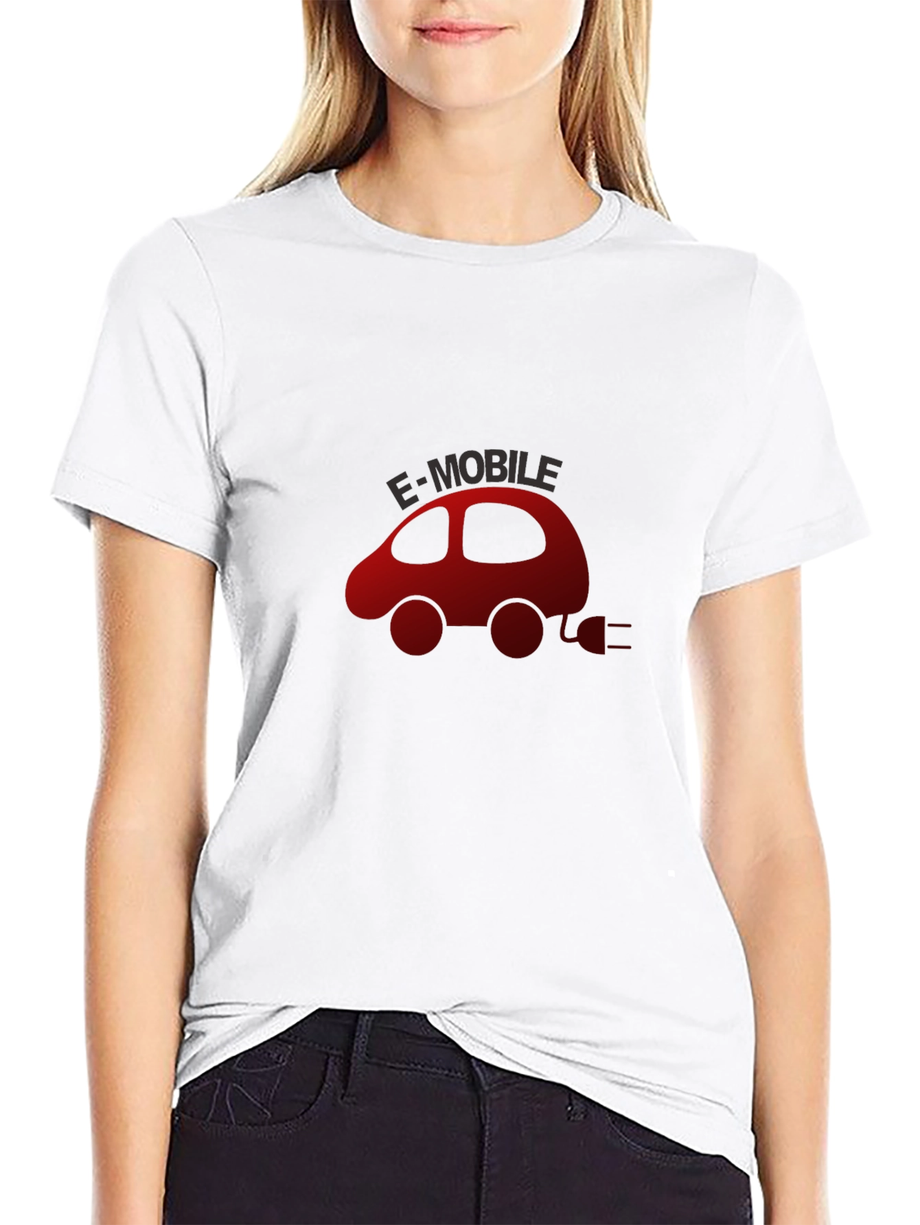 Electric Car T-Shirt - E-Mobile Design