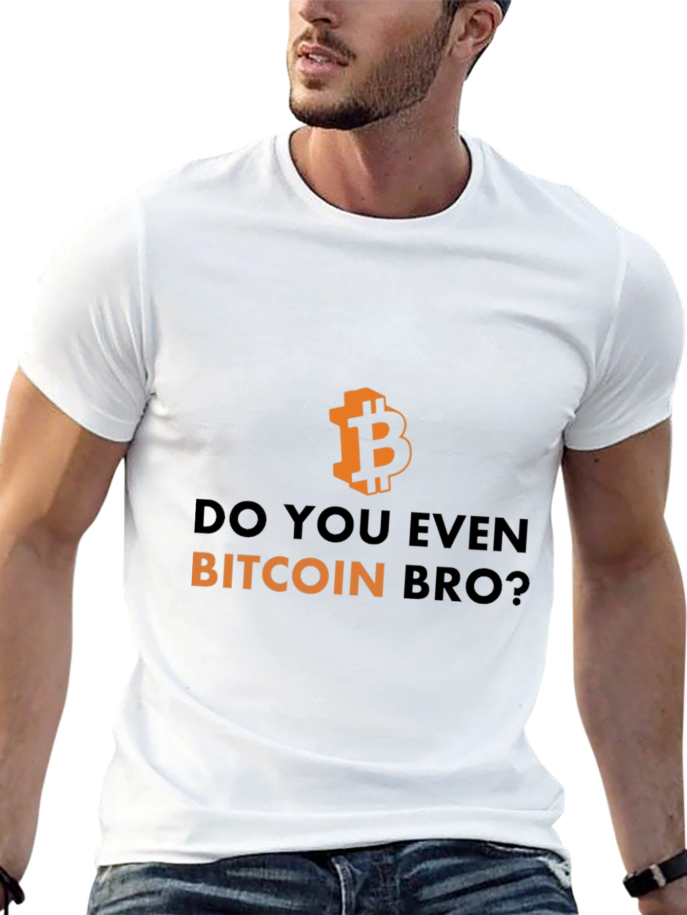 Bitcoin Bro Tee - Crypto Humor T-Shirt