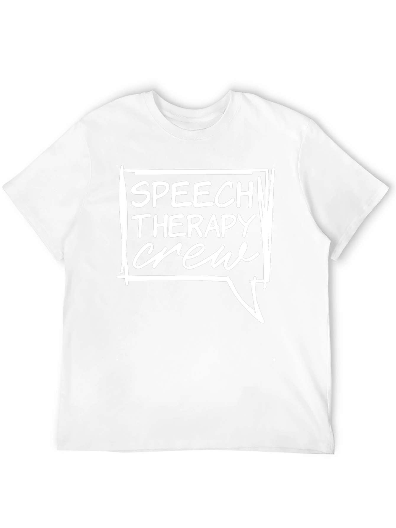 Speech Therapy Crew T-Shirt - Black