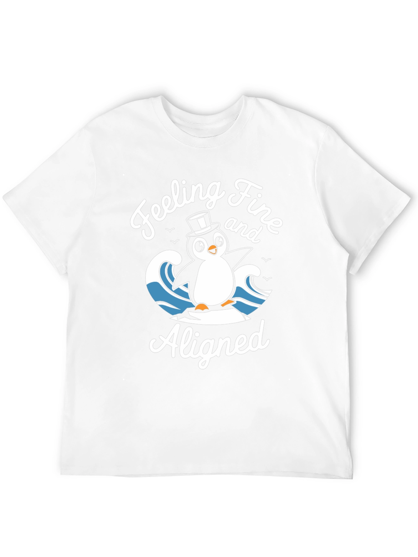 Feeling Fine Penguin T-Shirt