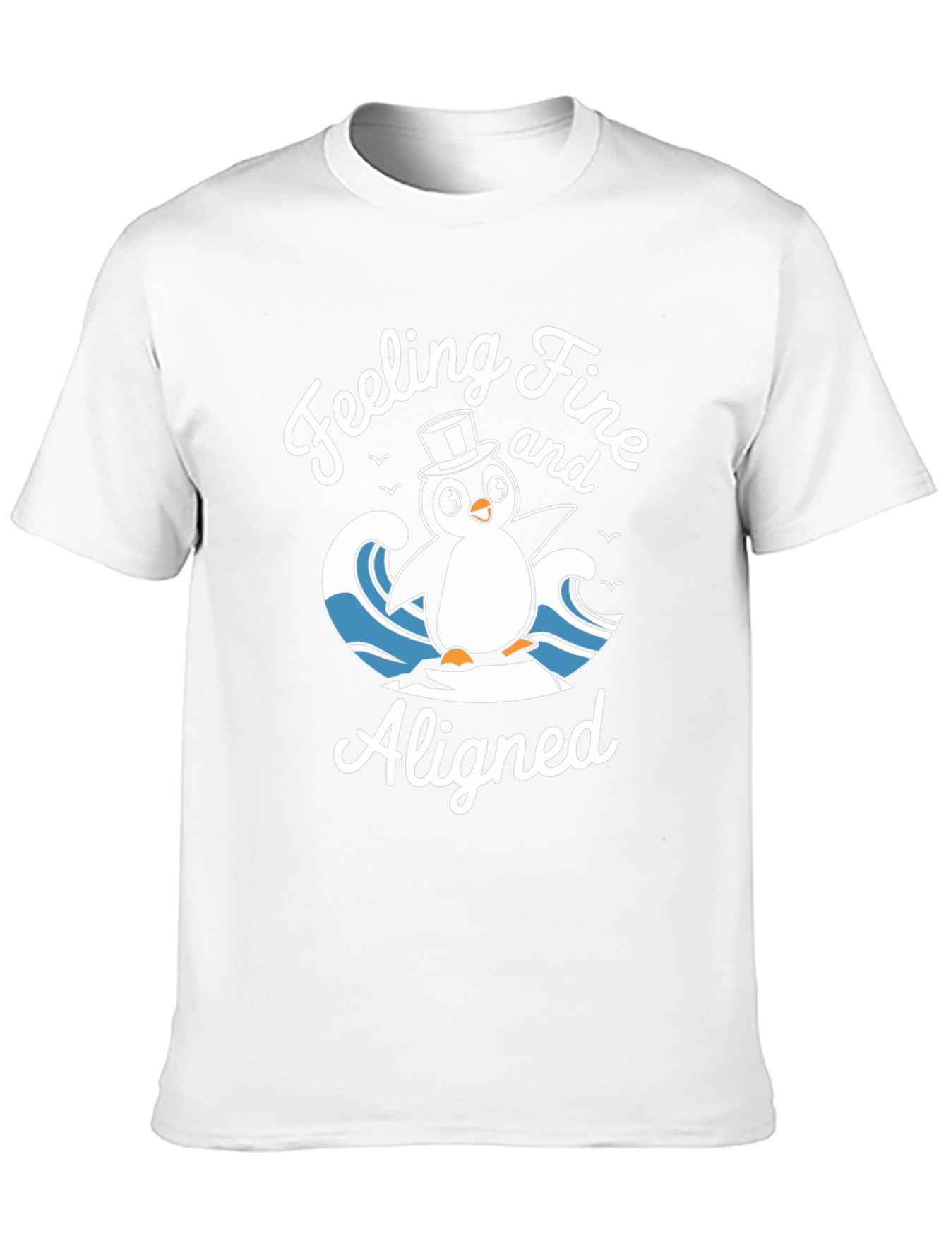 Feeling Fine Penguin T-Shirt