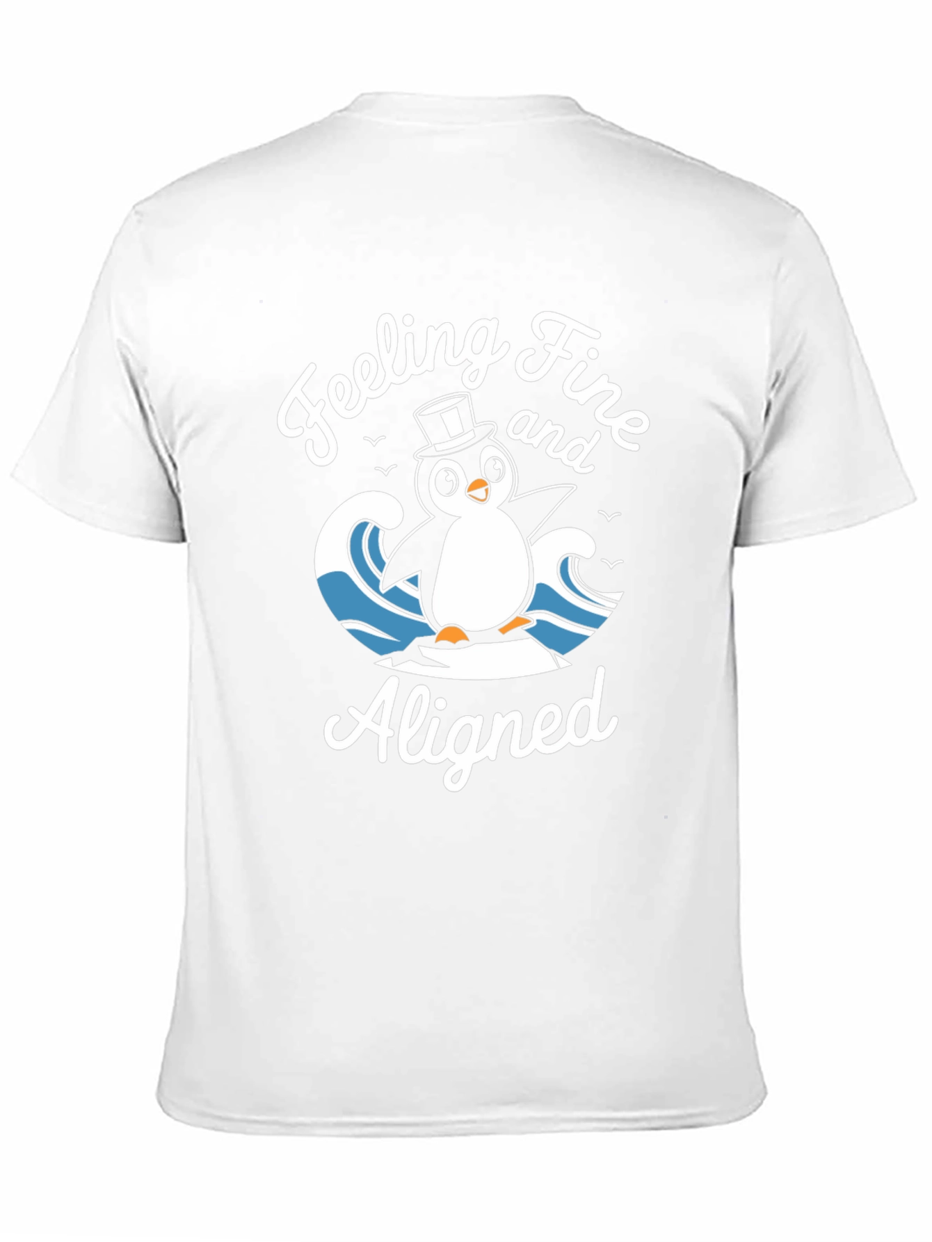 Feeling Fine Penguin T-Shirt