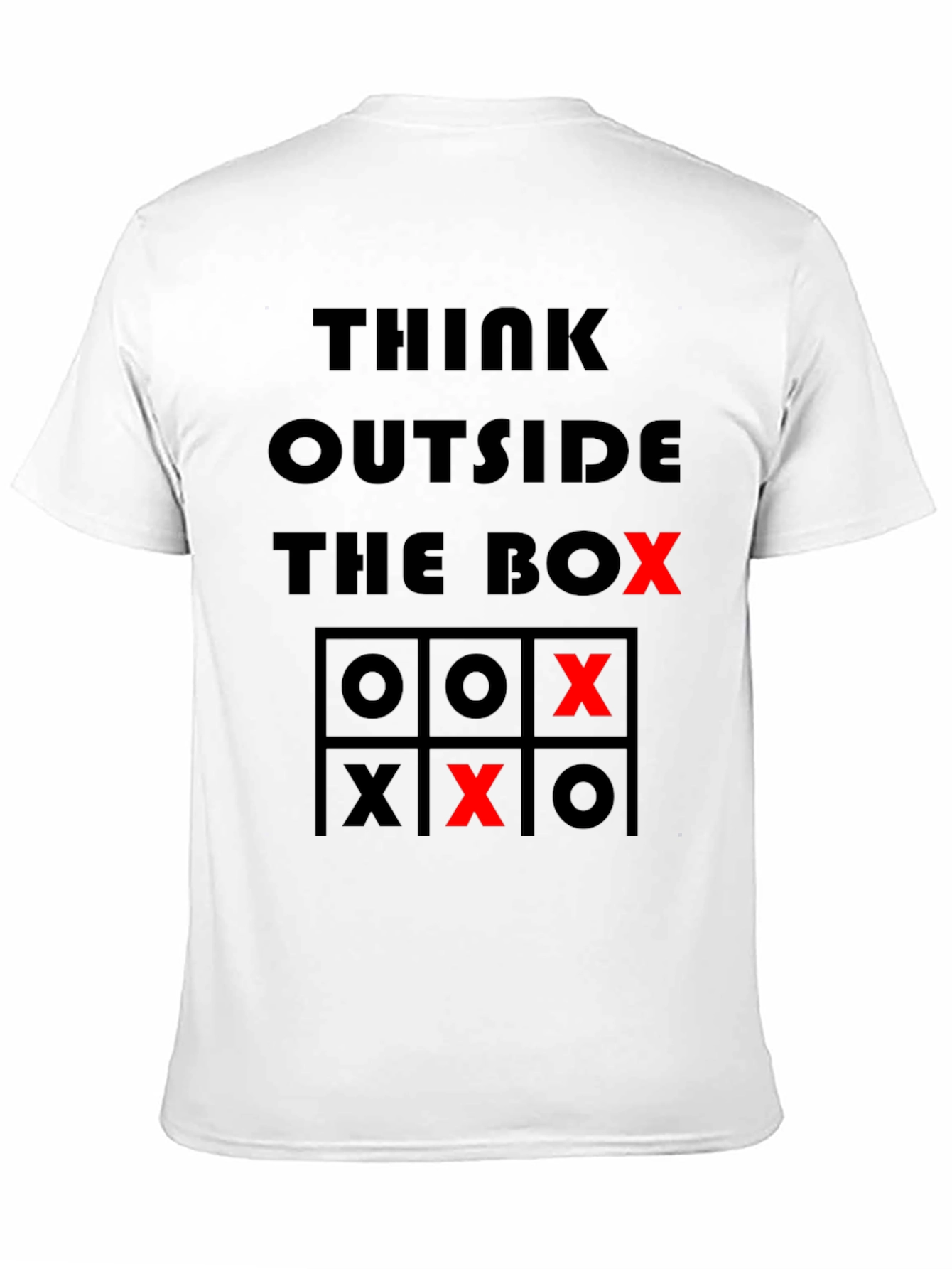 Think Outside the Box Tic-Tac-Toe T-Shirt