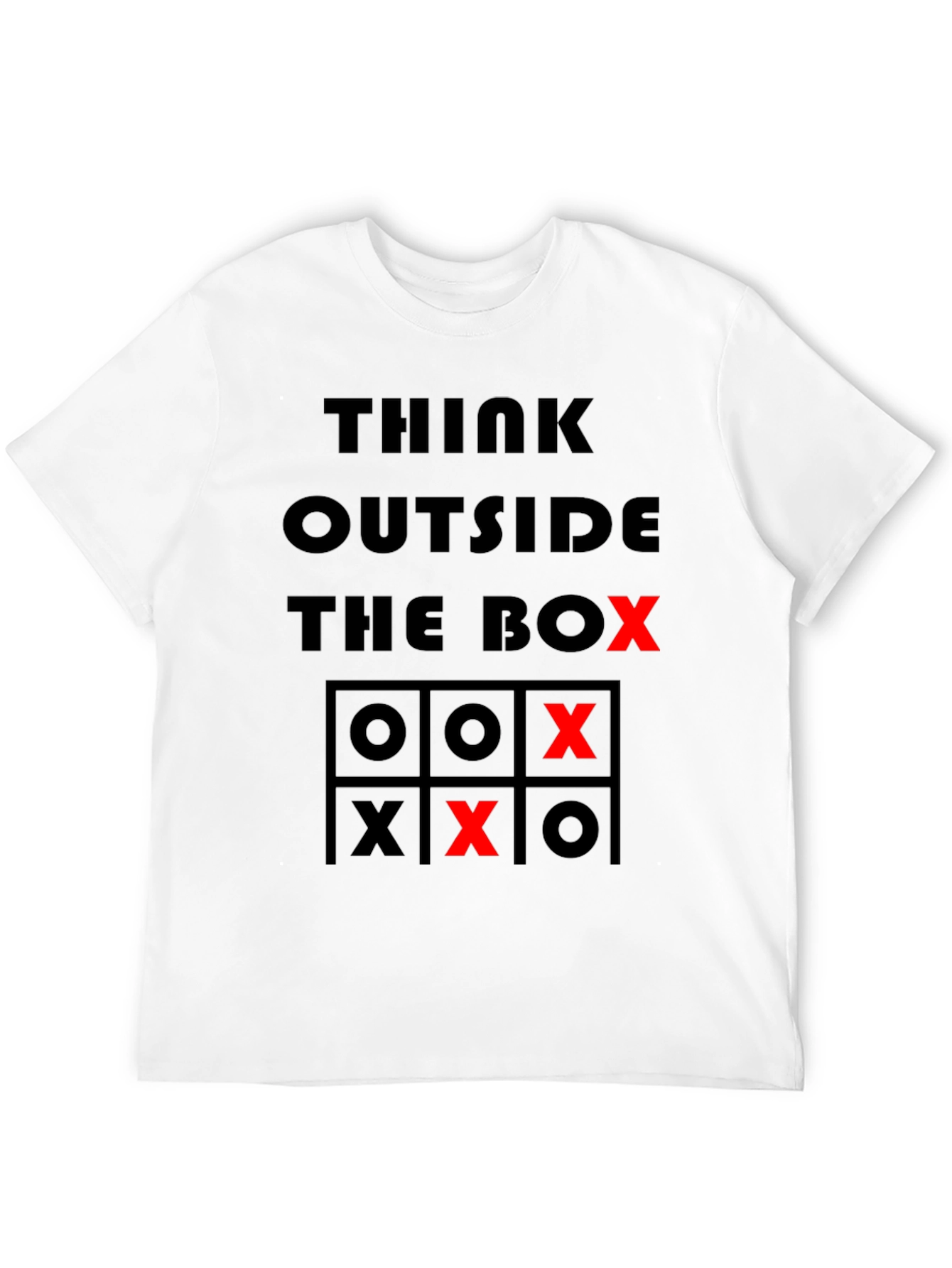 Think Outside the Box Tic-Tac-Toe T-Shirt