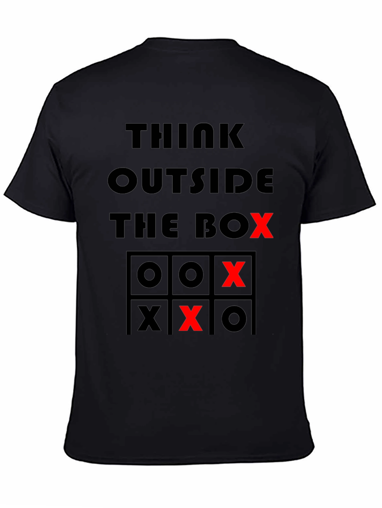Think Outside the Box Tic-Tac-Toe T-Shirt