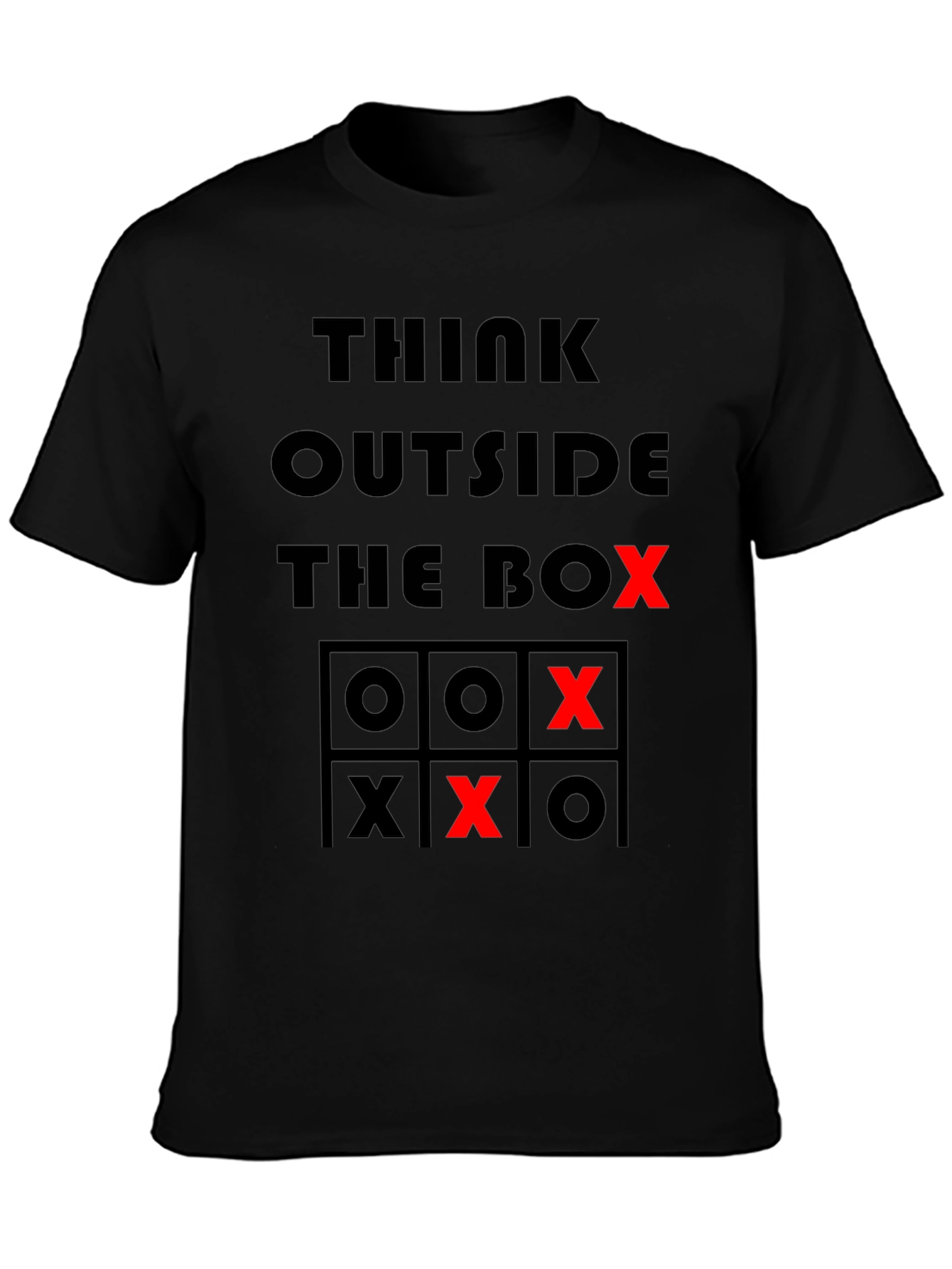Think Outside the Box Tic-Tac-Toe T-Shirt