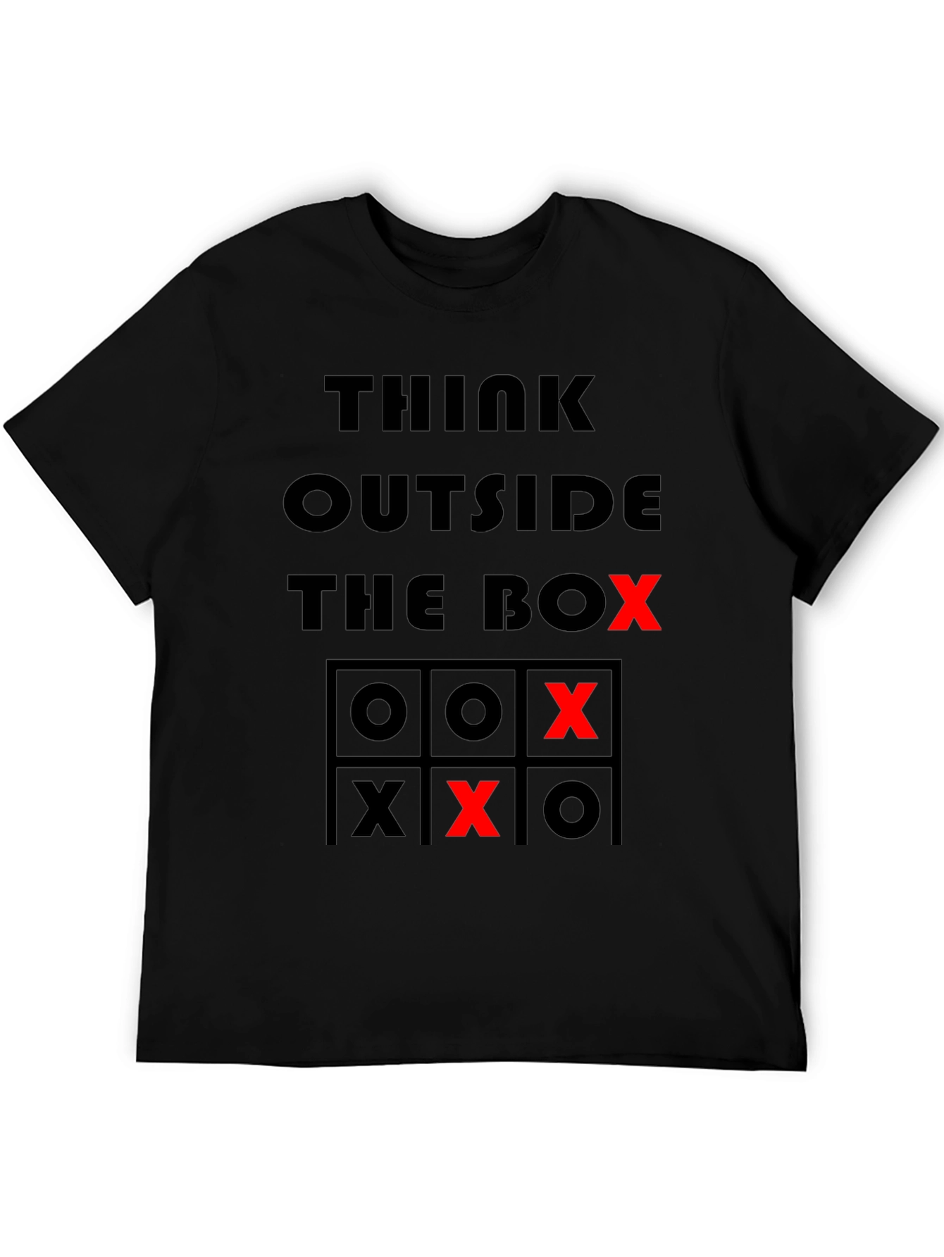Think Outside the Box Tic-Tac-Toe T-Shirt